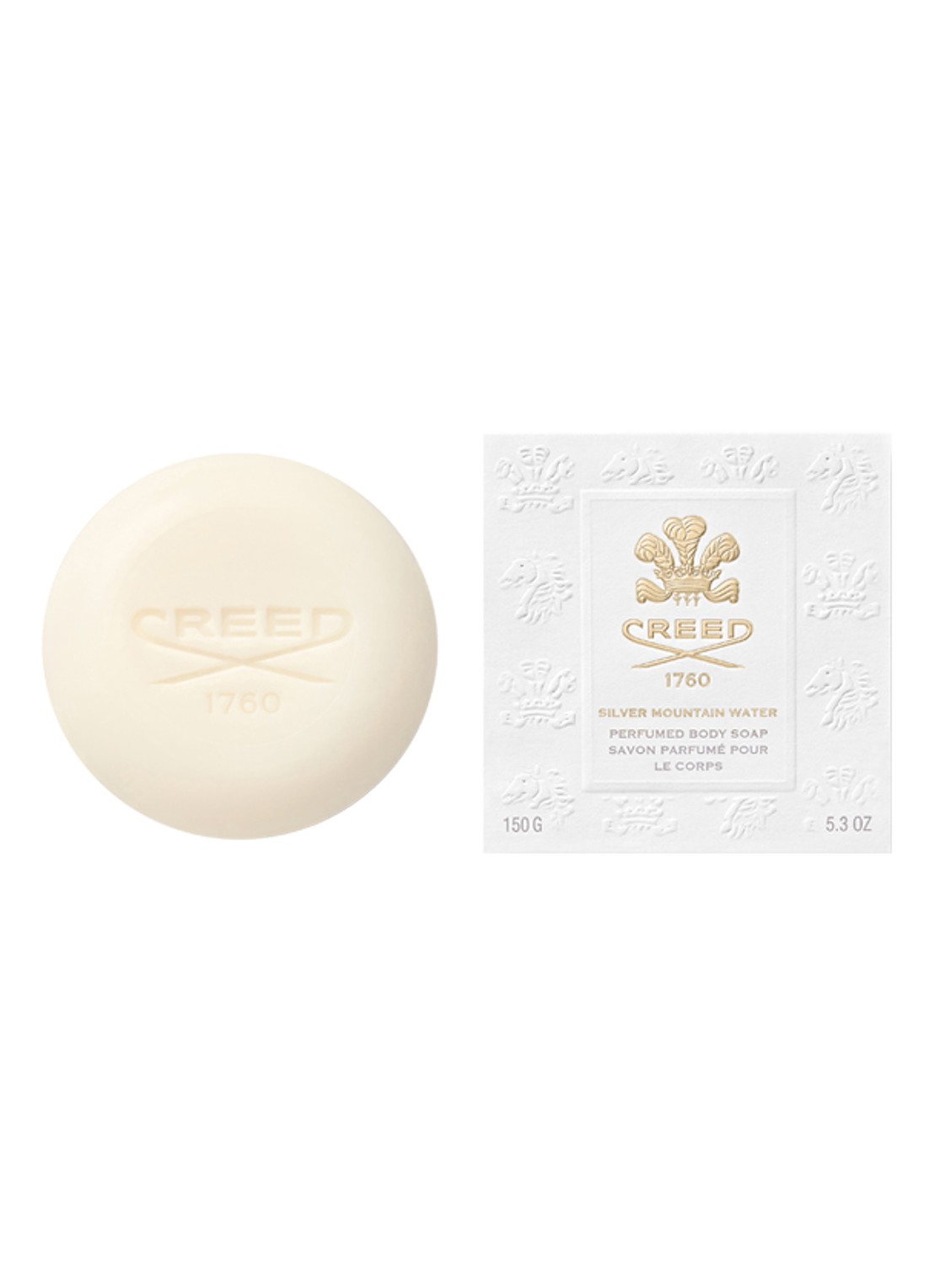 Creed Silver Mountain Water Soap - zeep - voorkant 5 undefined
