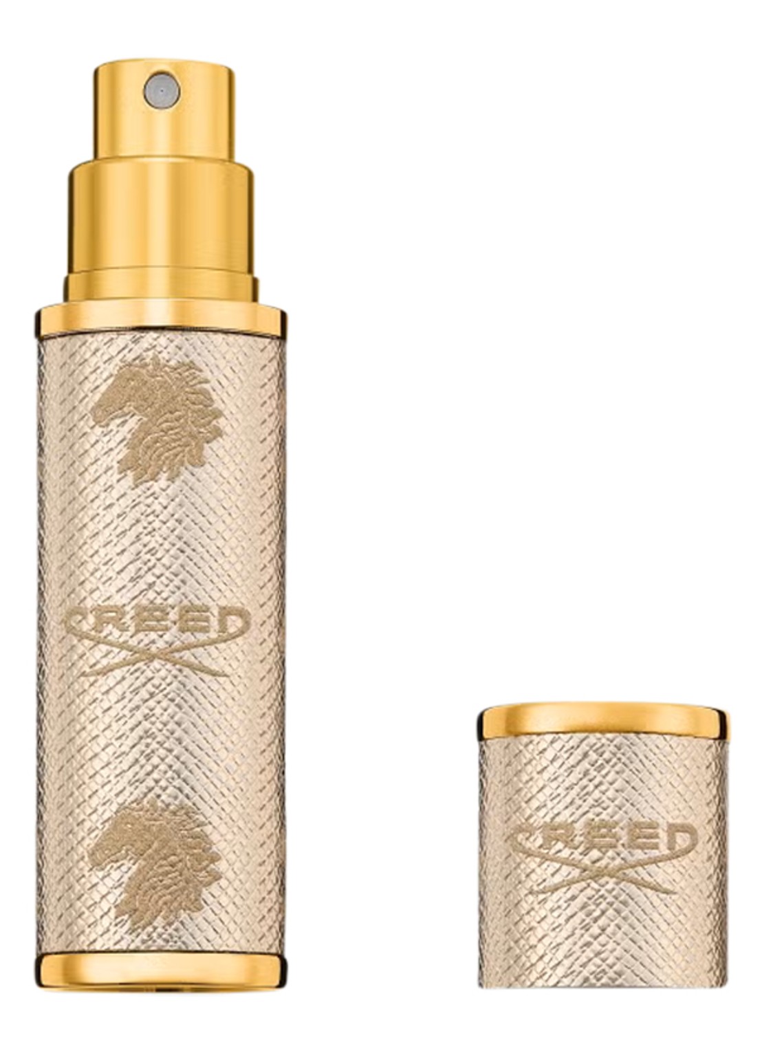 Creed Travel Atomiser - vulbare parfumverstuiver - voorkant 2 goud