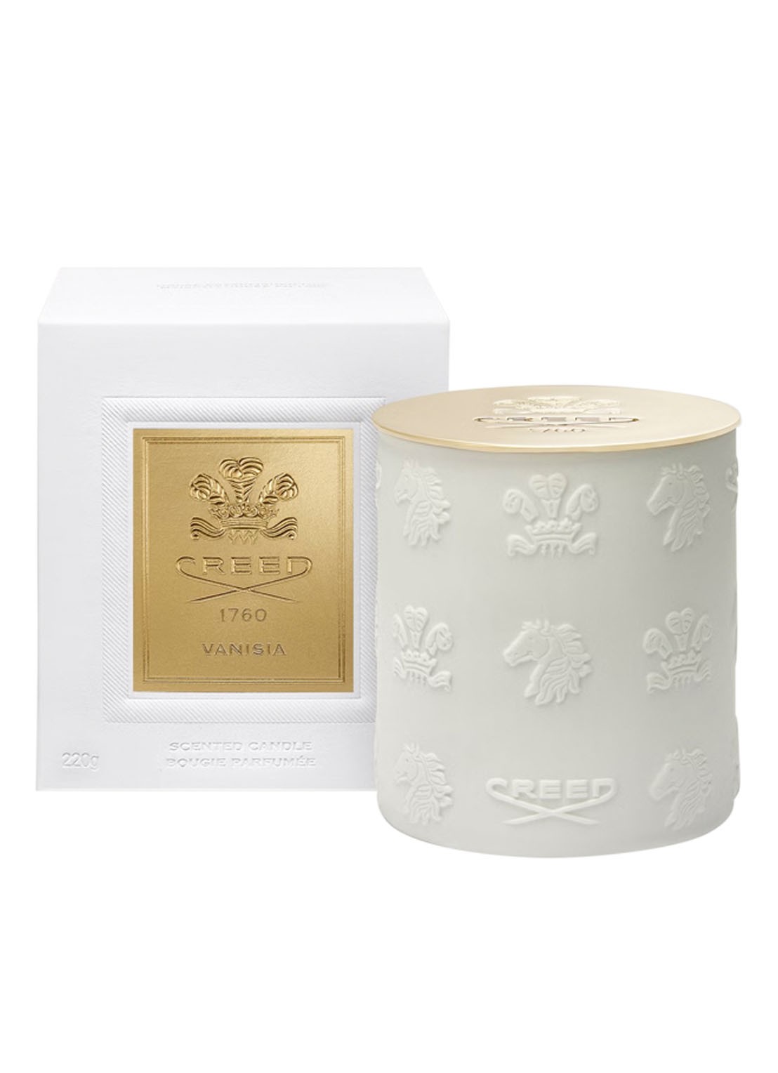 Creed Vanisia Porcelain Candle - geurkaars 220 gram - voorkant 4 undefined