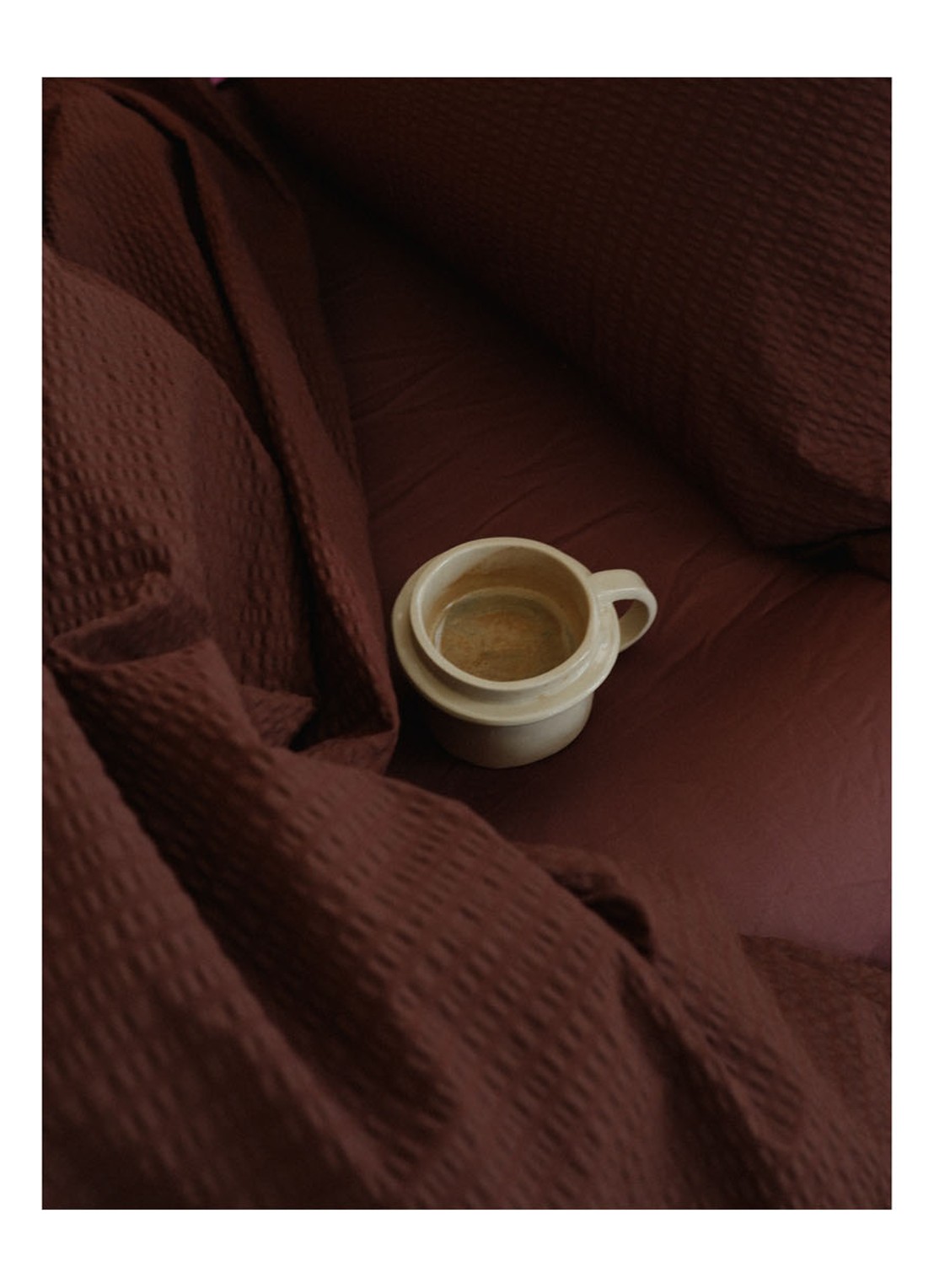 Crisp Sheets Americano dekbedovertrek van katoen 144 TC - inclusief kussensloop  - detail 6 donkerbruin