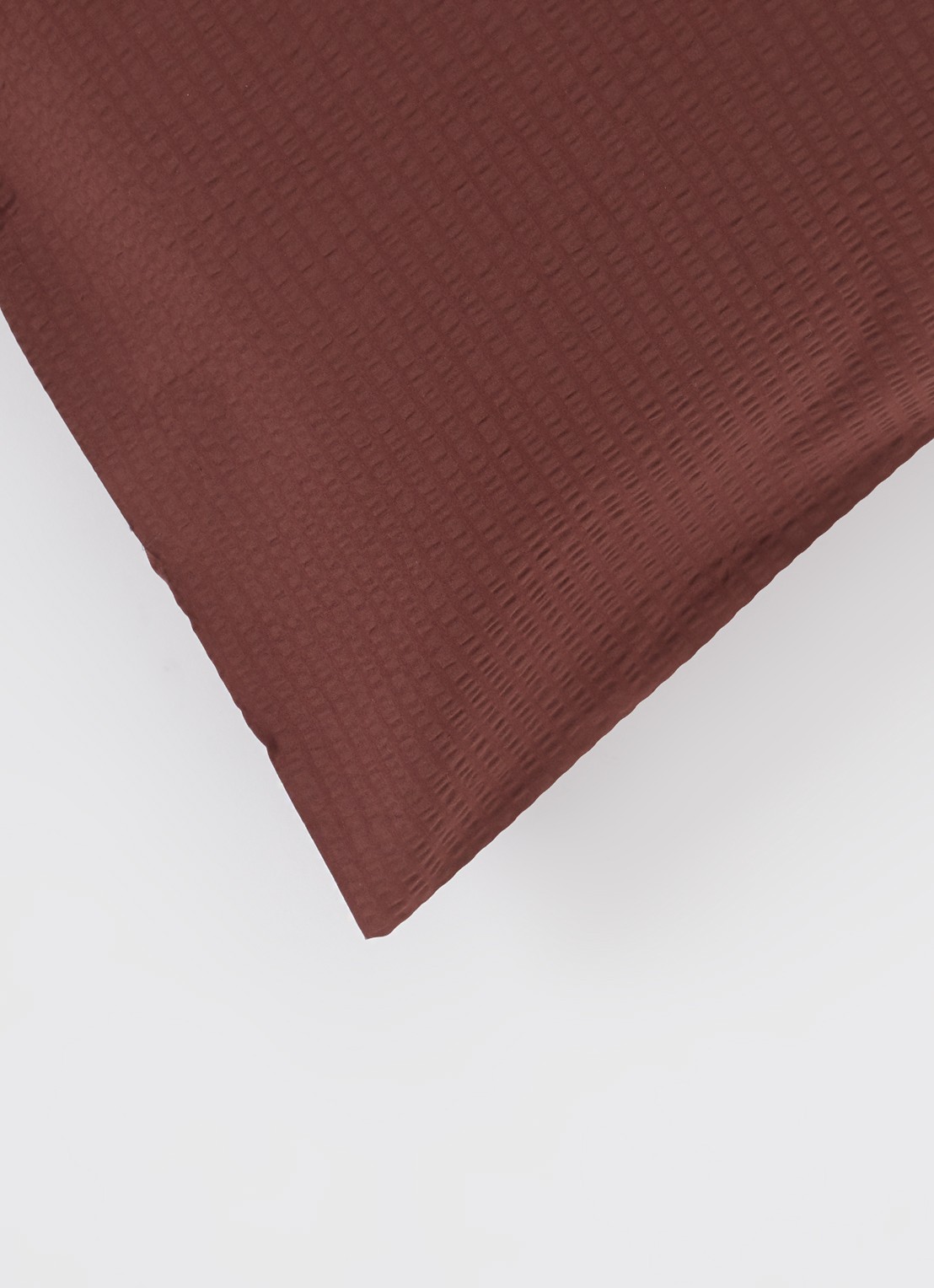 Crisp Sheets Americano kussensloop van katoen in 2-pack - detail roodbruin