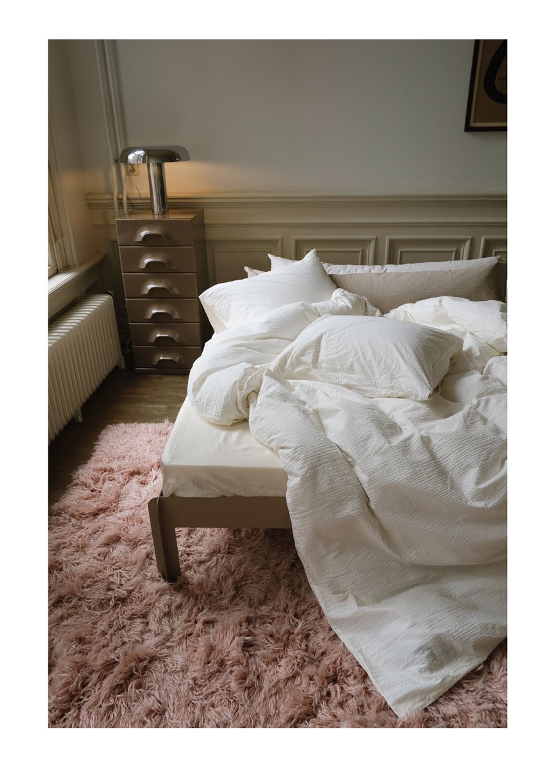Crisp Sheets CRISP dekbedovertrekset van katoen - inclusief kussenslopen - detail 7 gebroken wit