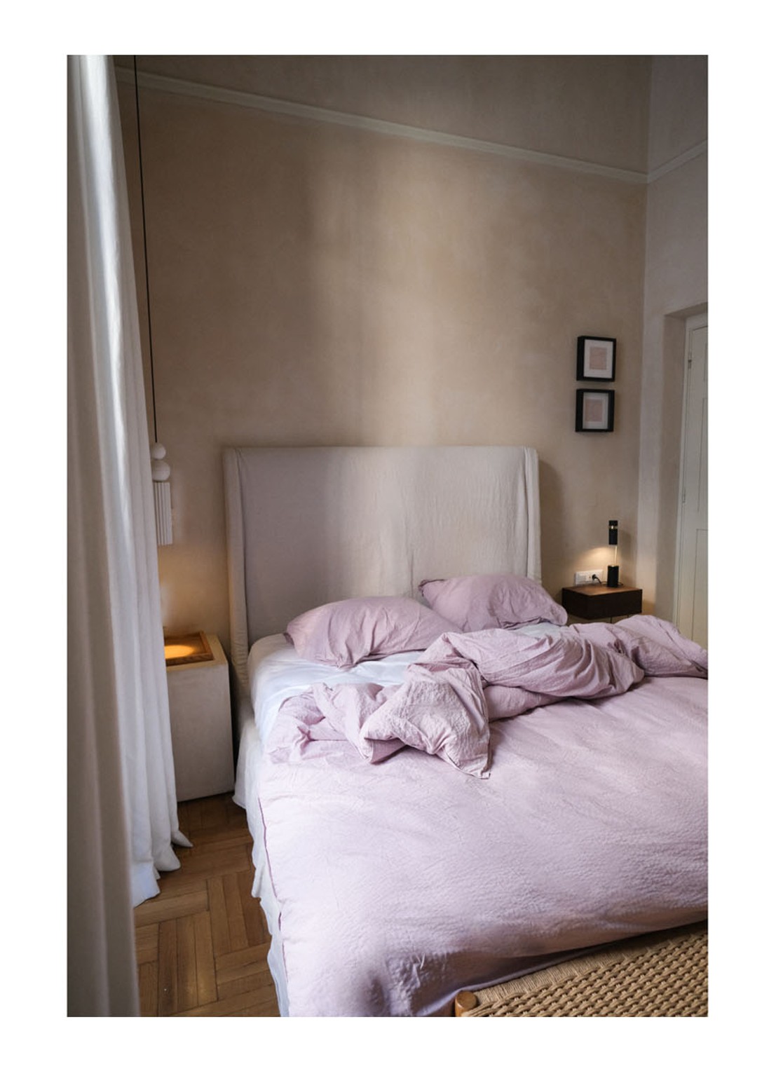 Crisp Sheets CRISP dekbedovertrekset van katoen - inclusief kussenslopen - detail 5 oudroze