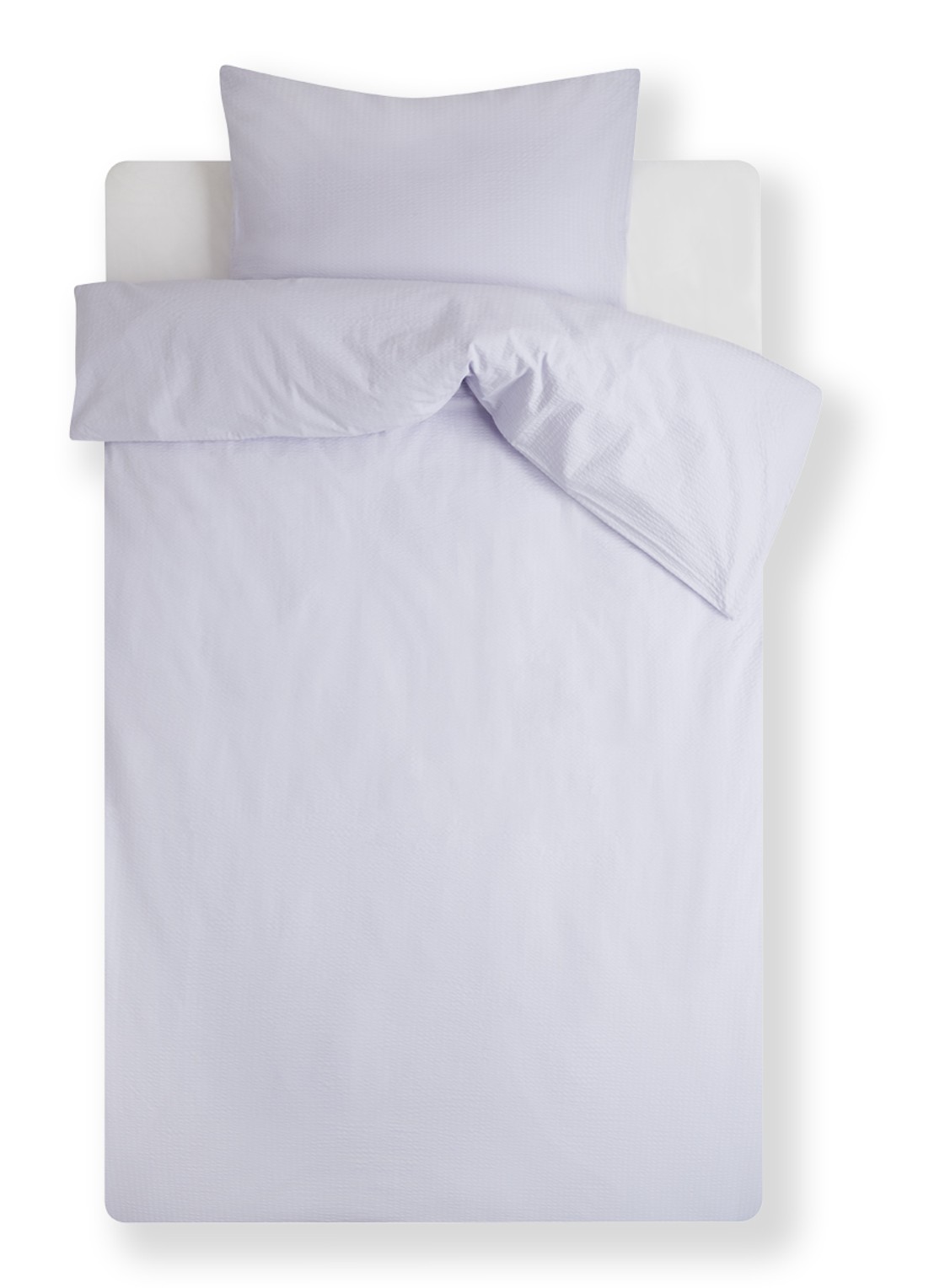 Crisp Sheets CRISP dekbedovertrekset van katoen - inclusief kussenslopen - voorkant lila