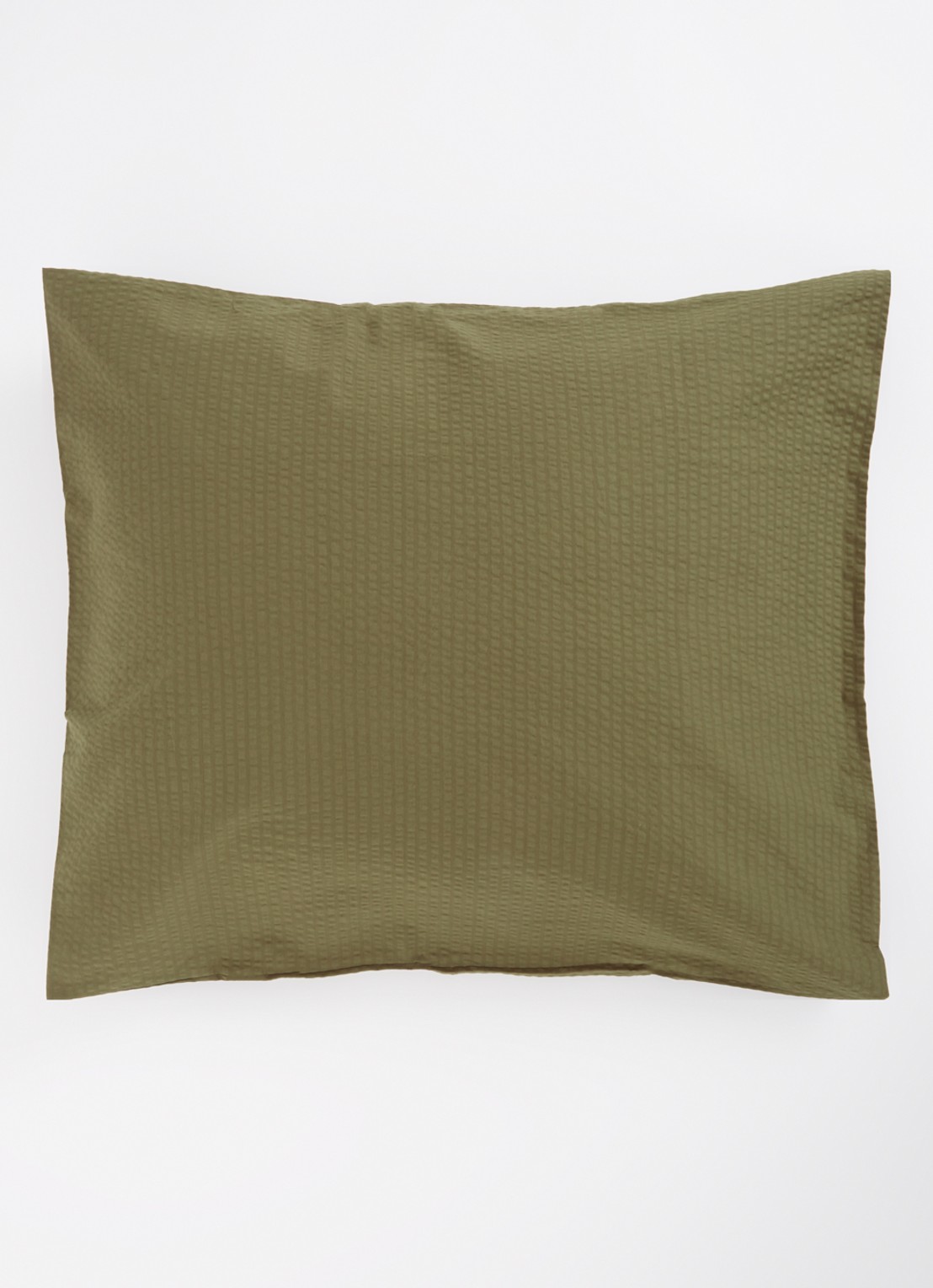 Crisp Sheets Crisp kussensloop van katoen in 2-pack - voorkant 2 bronsgroen