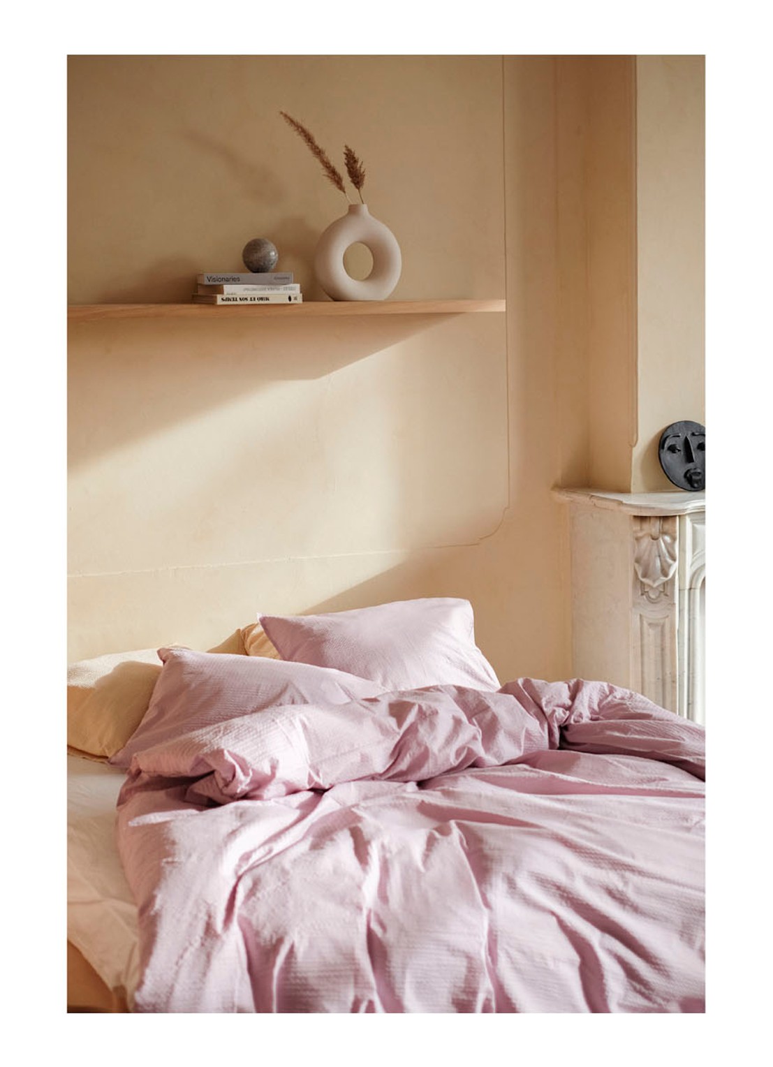 Crisp Sheets CRISP kussensloop van katoen in 2-pack - voorkant 4 oudroze