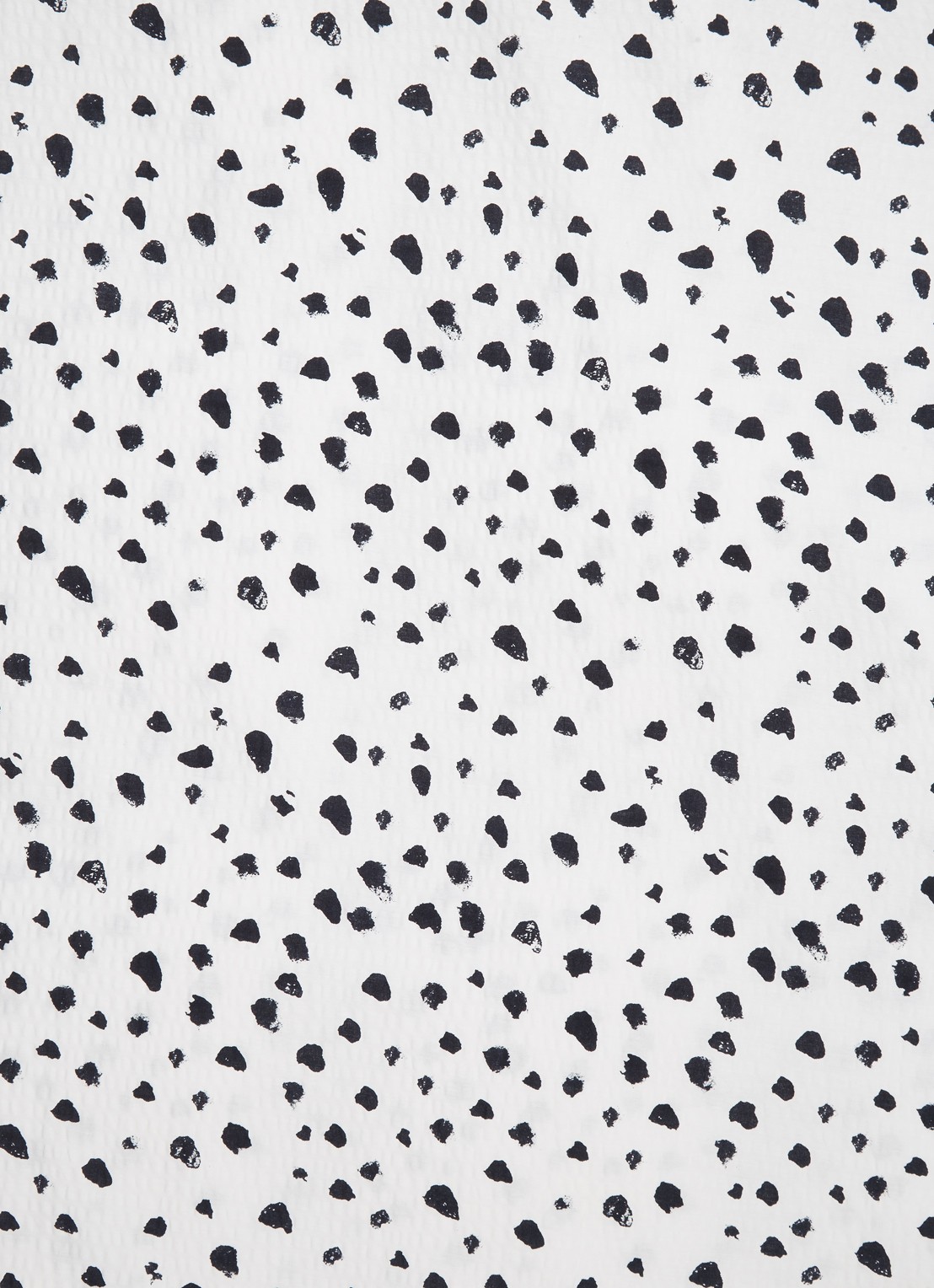Crisp Sheets Dots dekbedovertrekset van katoen - inclusief kussenslopen - detail wit