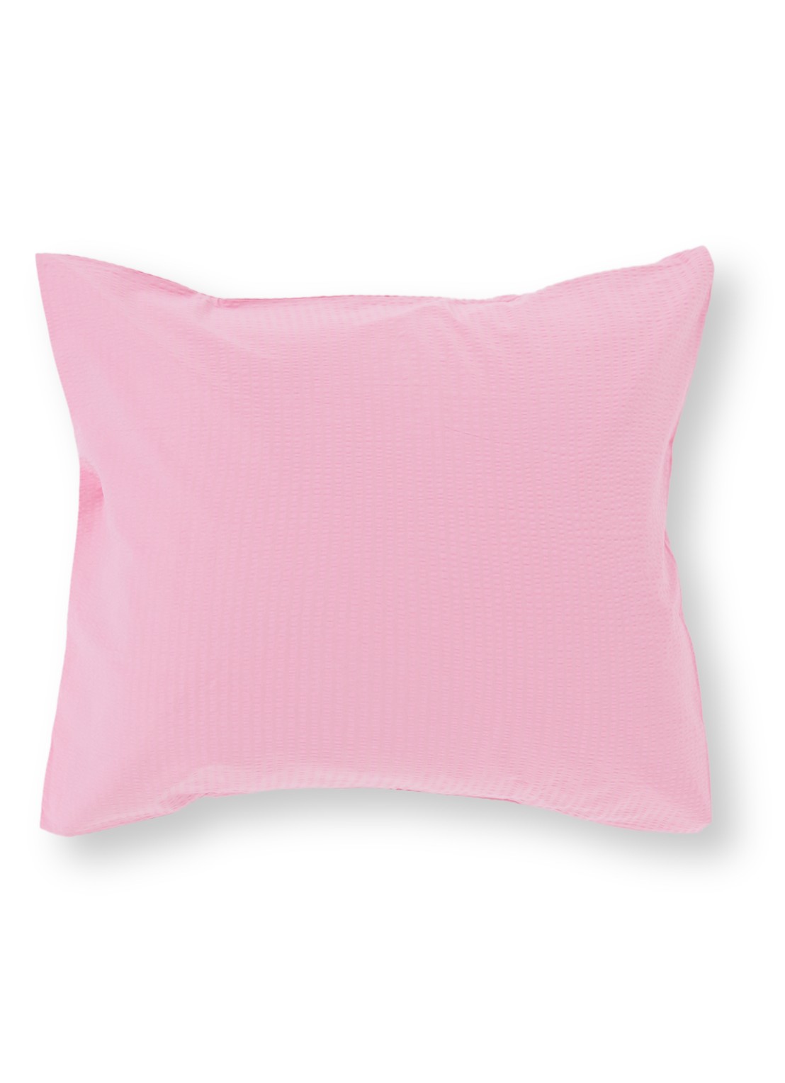 Crisp Sheets Sunset Pink kussensloop van katoen in 2-pack - voorkant roze