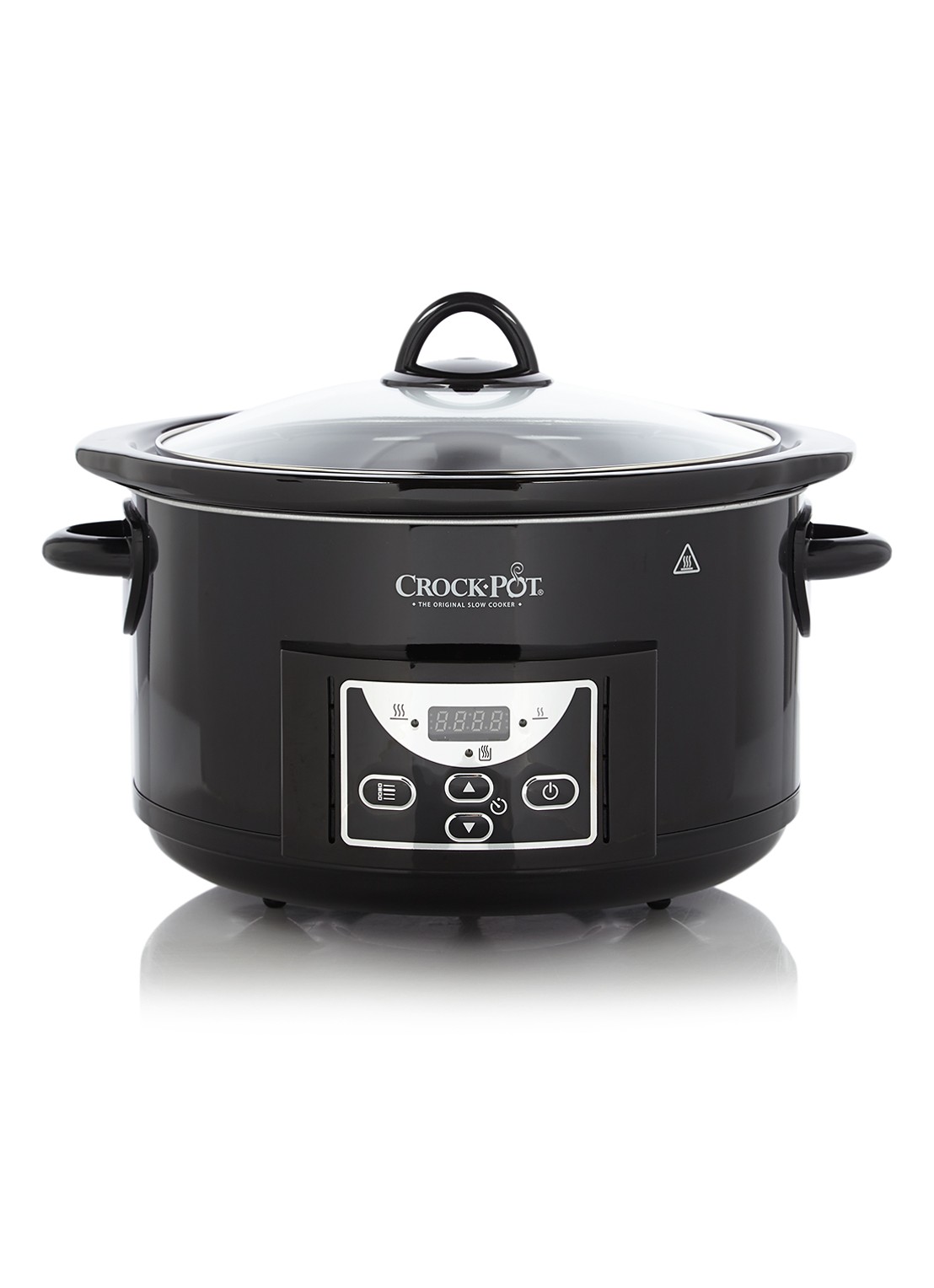Crock-Pot Chrock-Pot slowcooker 4,7 liter CR507 - voorkant zwart