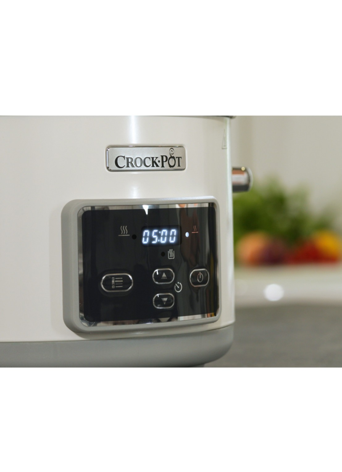 Crock-Pot Crock-Pot slowcooker 5 liter CR026 - detail wit