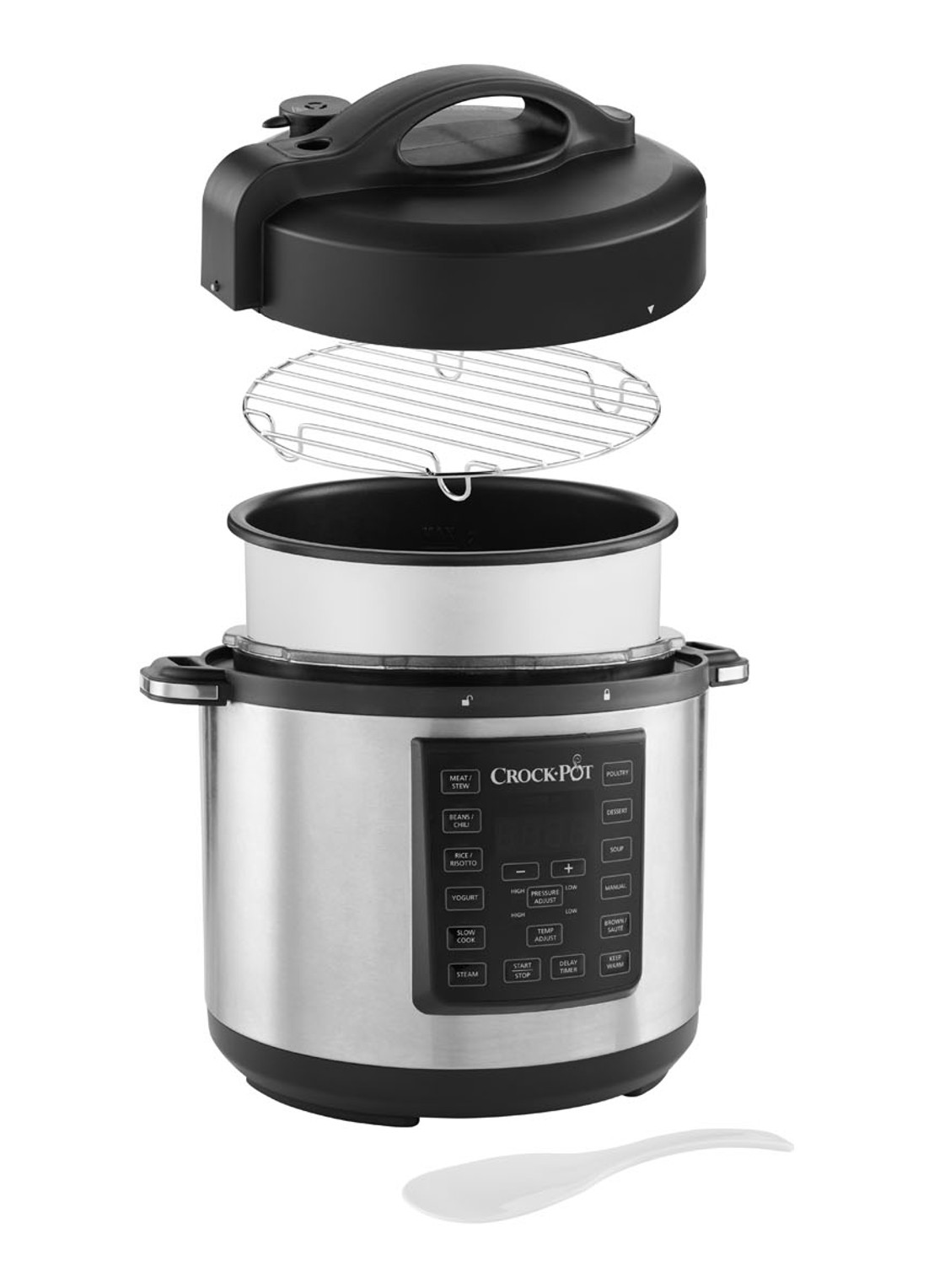 Crock-Pot Express pot multi-cooker CR051 - detail 3 aluminium