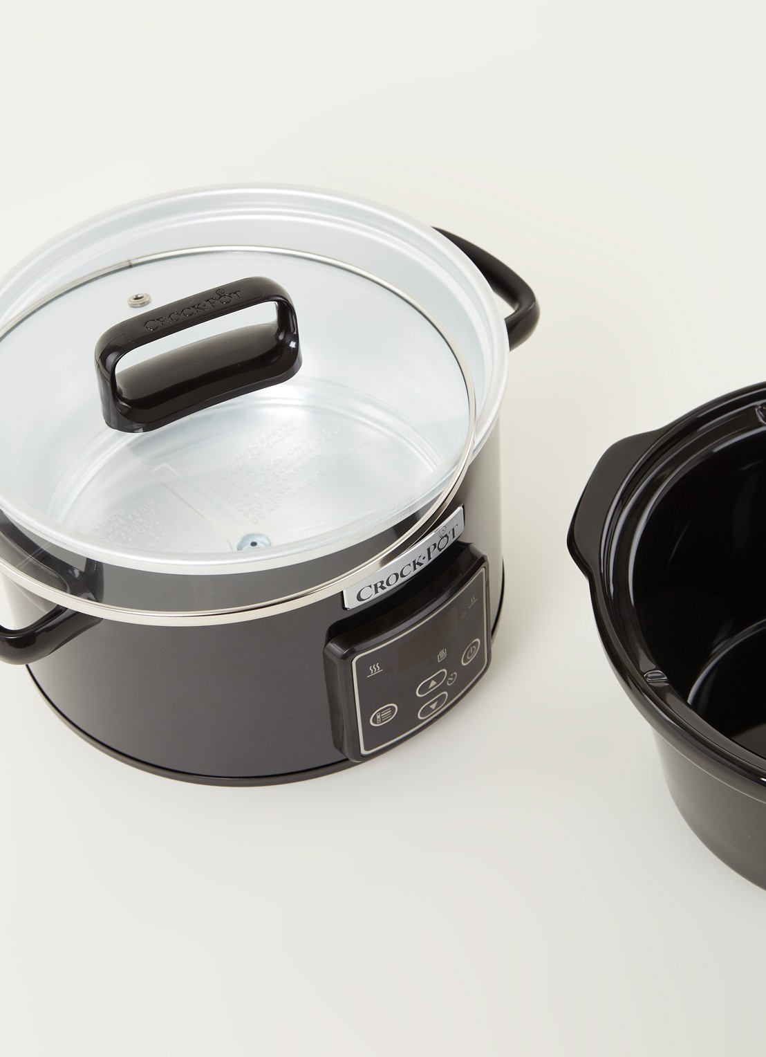 Crock-Pot Slowcooker 2,4 liter CSC061X - detail 3 zwart