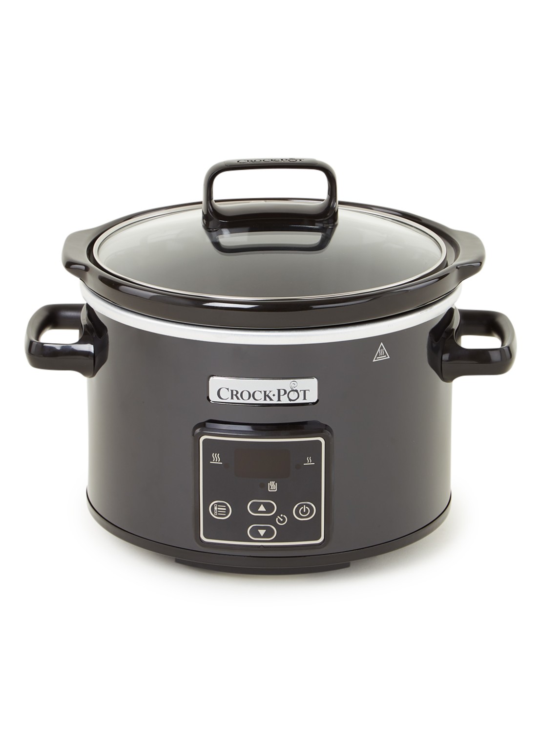 Crock-Pot Slowcooker 2,4 liter CSC061X - voorkant zwart