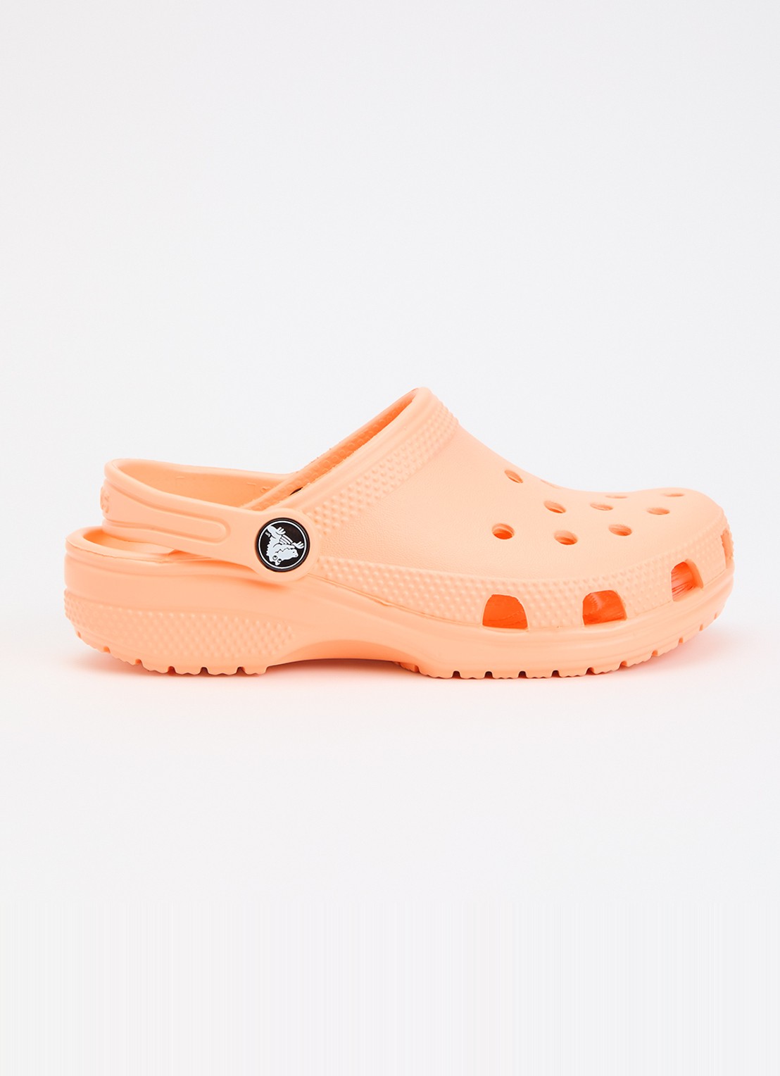 Crocs Classic Clog instapper met logo - voorkant orange
