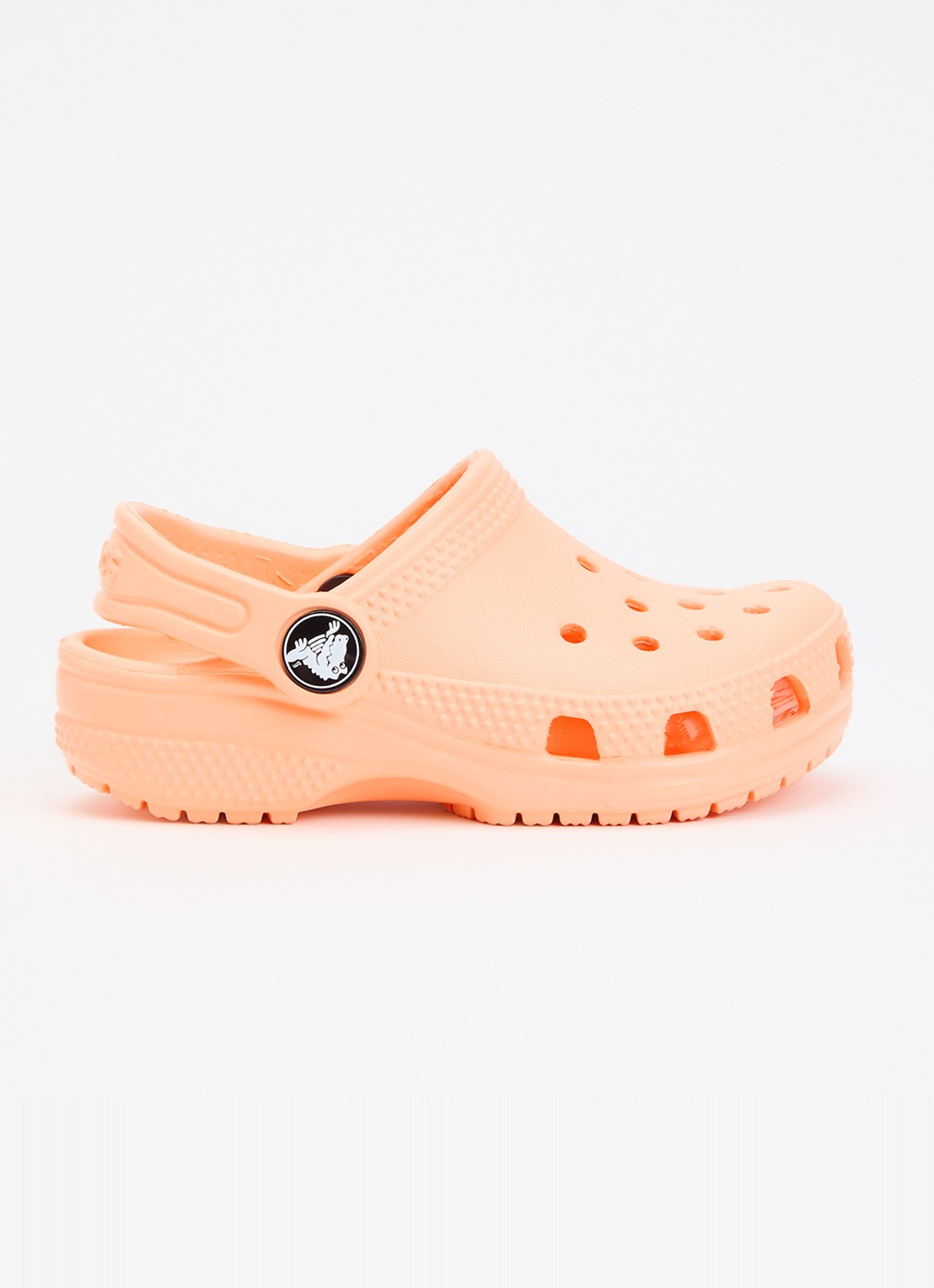 Crocs Classic Clog instapper met logo - voorkant orange