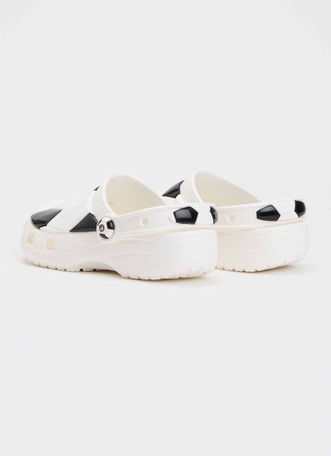 Crocs Classic Clog instapper met logo - achterkant 4 blauw