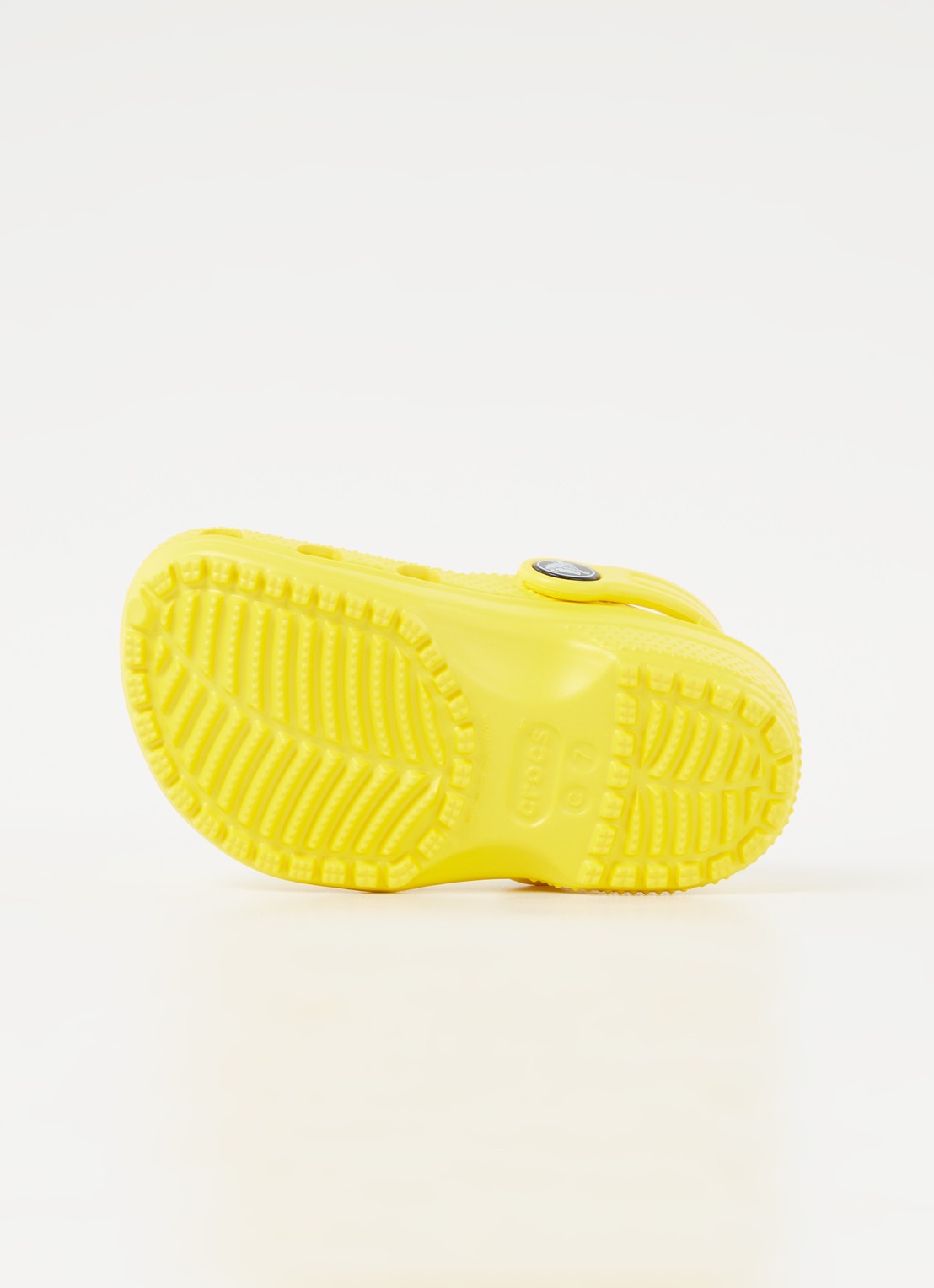Crocs Classic Clog instapper - detail 4 geel