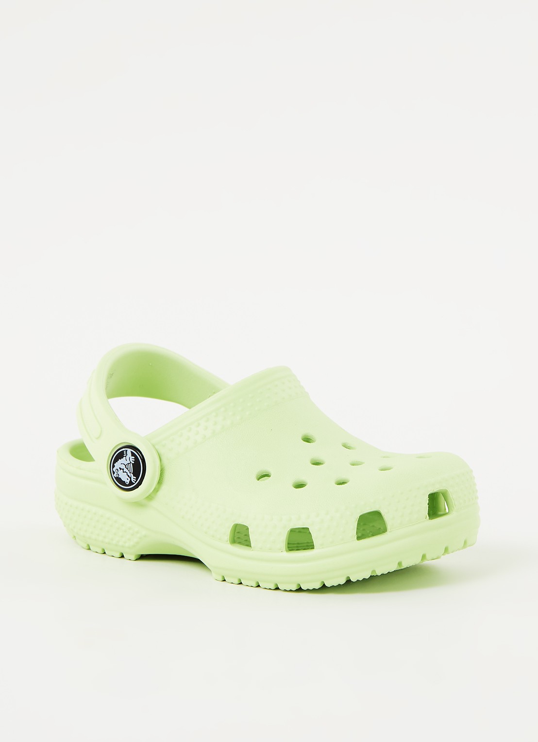 Crocs Classic Clog instapper - voorkant lichtgroen