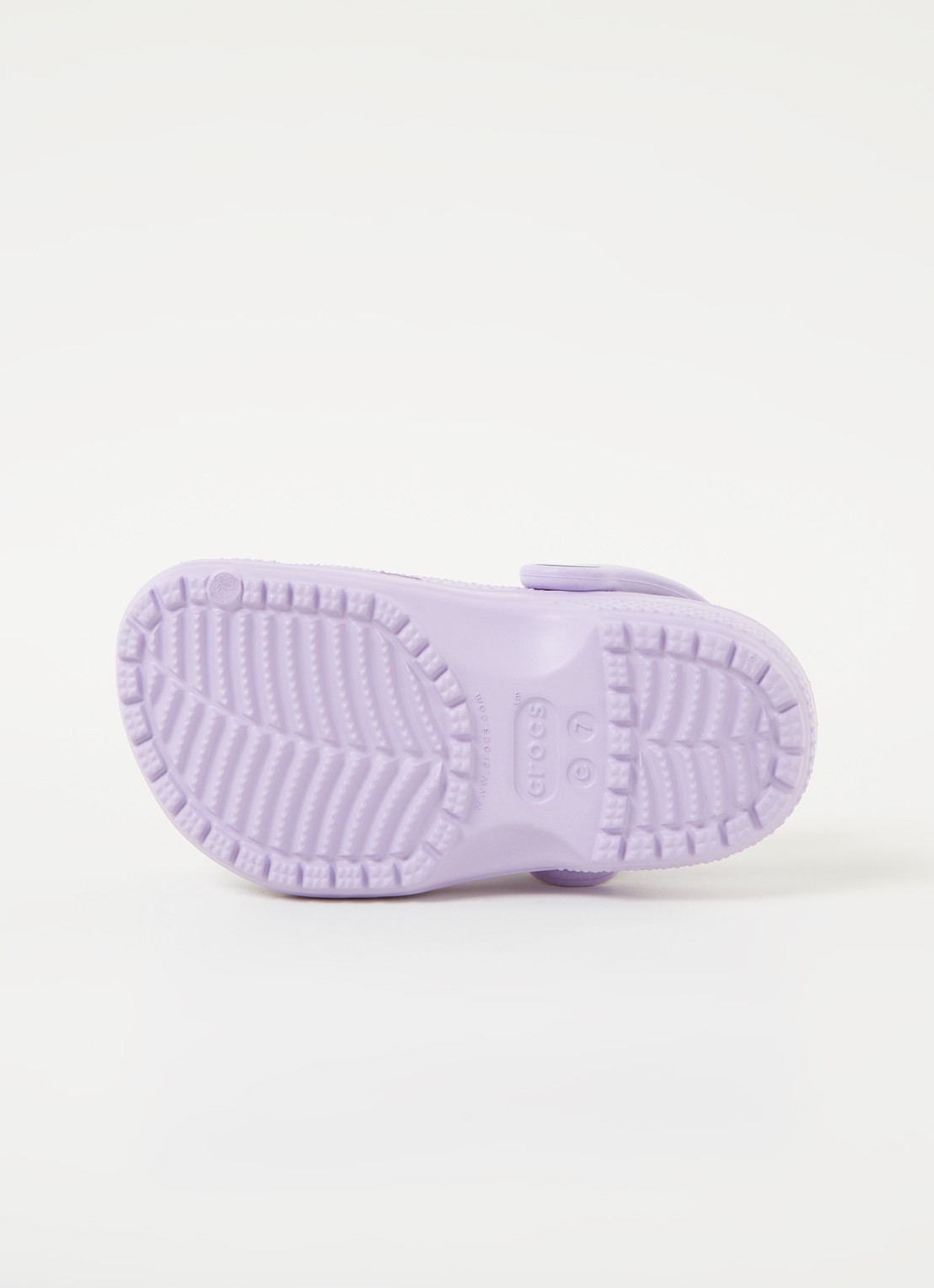 Crocs Classic Clog instapper - detail 2 lila