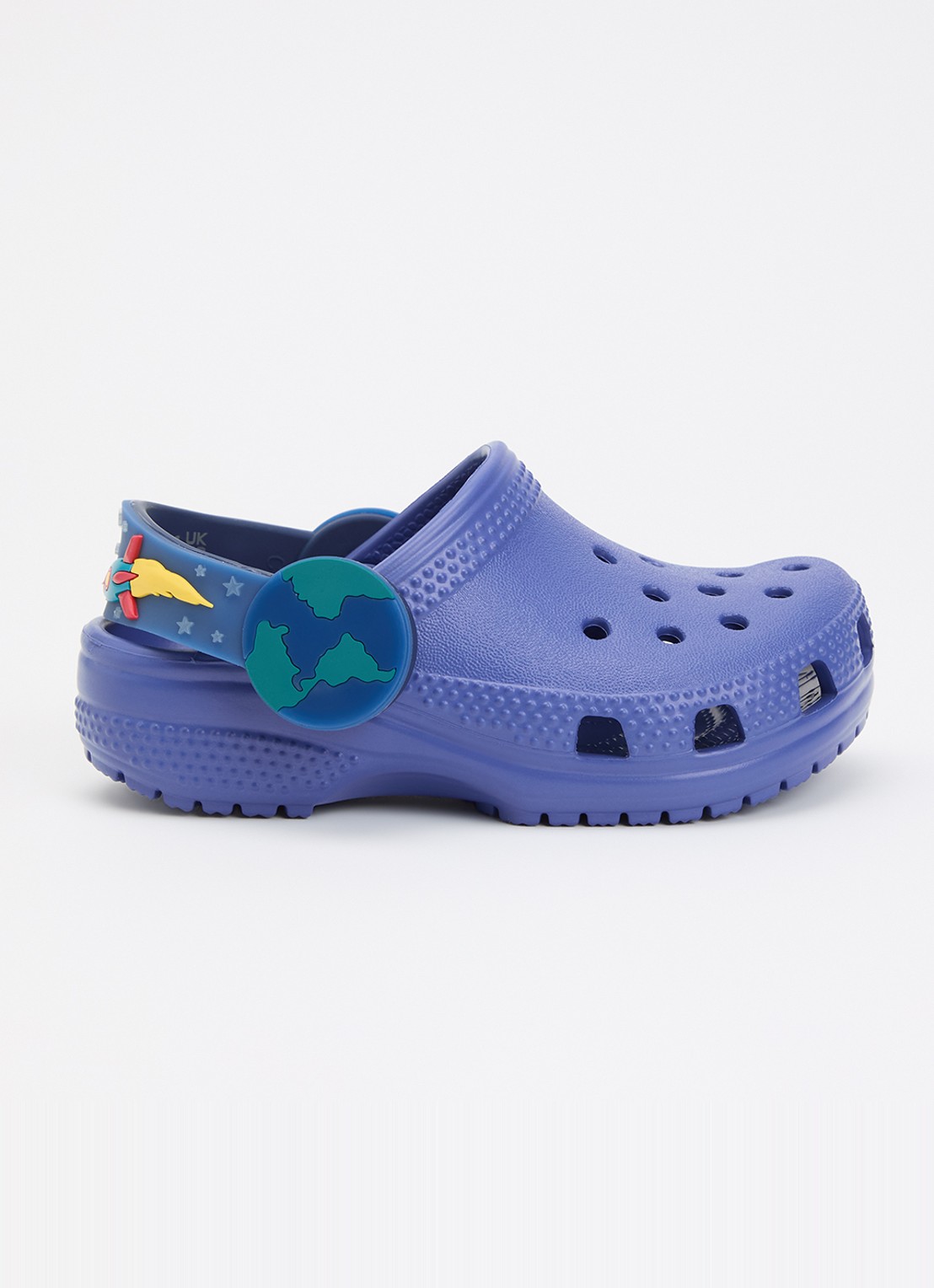 Crocs Classic Imagination Light instapper  - voorkant 2 donkerblauw
