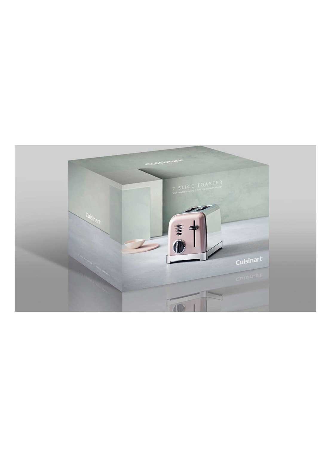 Cuisinart Broodrooster 2-slots CPT160PIE - detail 3 roze