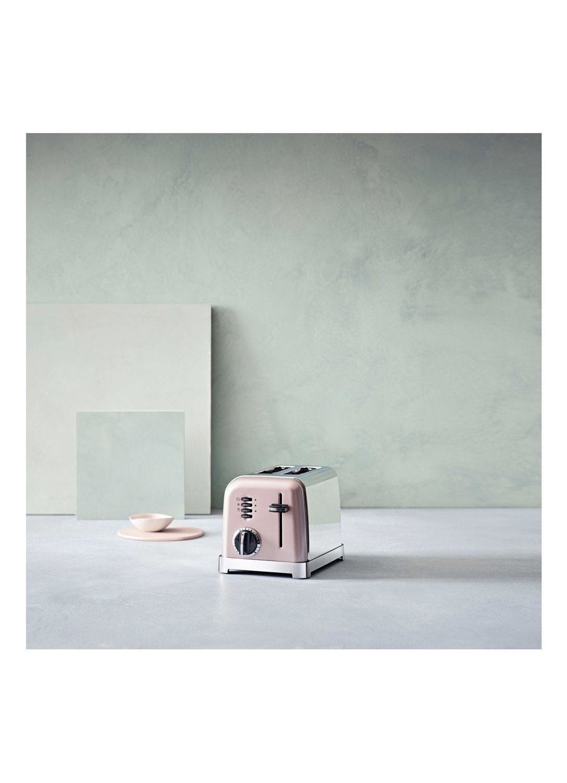 Cuisinart Broodrooster 2-slots CPT160PIE - voorkant 2 roze