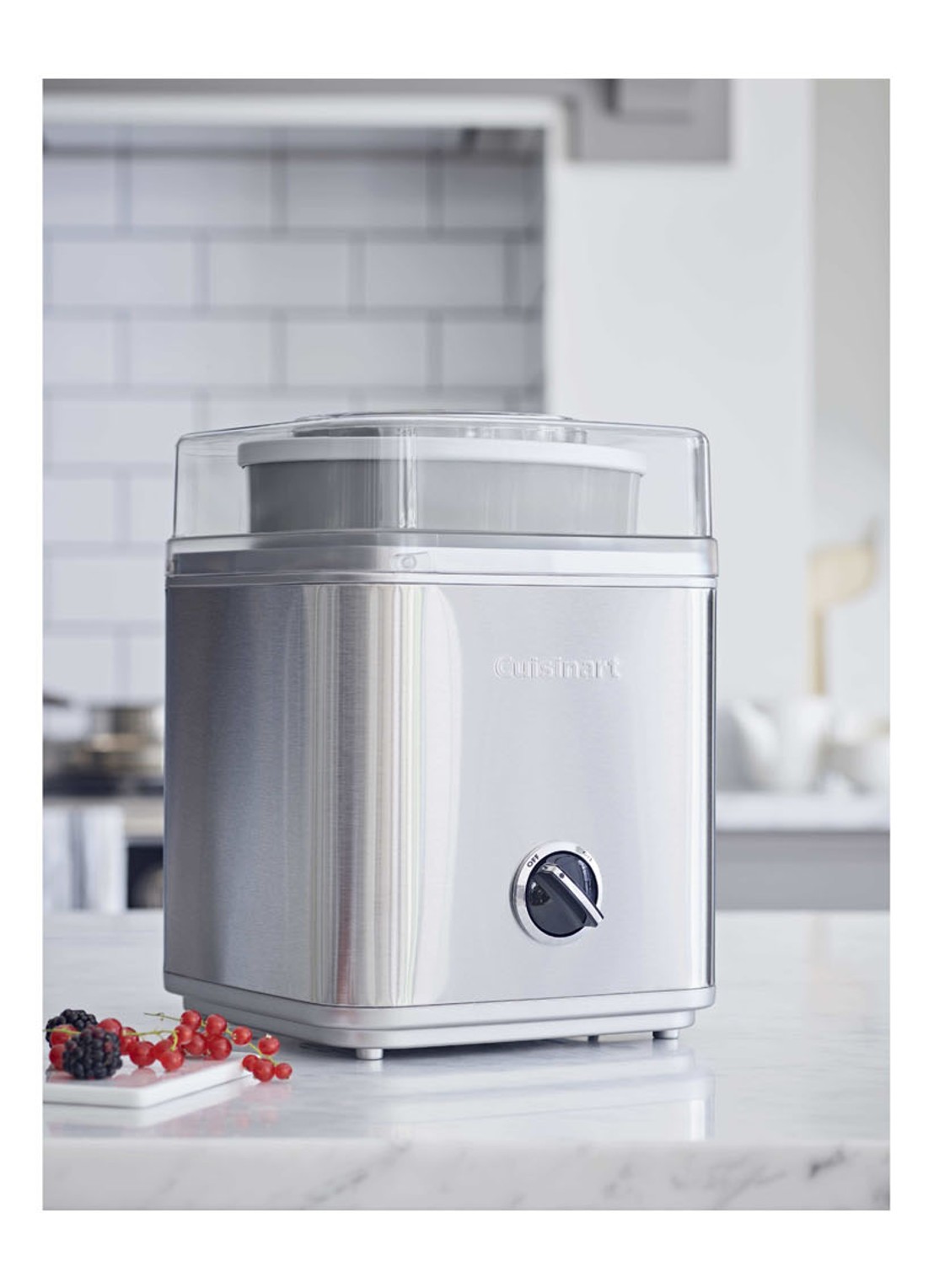 Cuisinart De Luxe IJsmachine 2 liter - detail 3 zilver