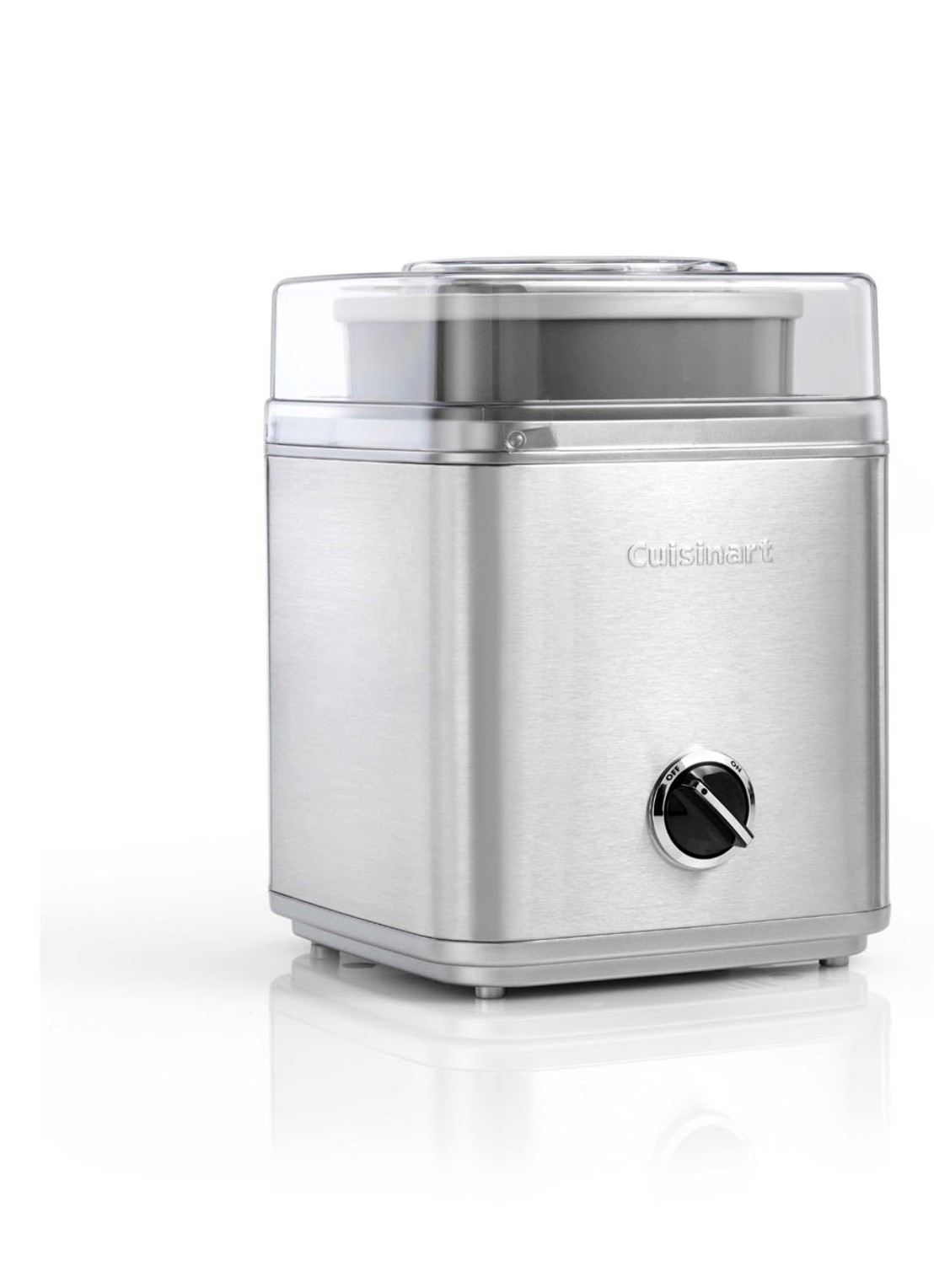 Cuisinart De Luxe IJsmachine 2 liter - voorkant 5 zilver