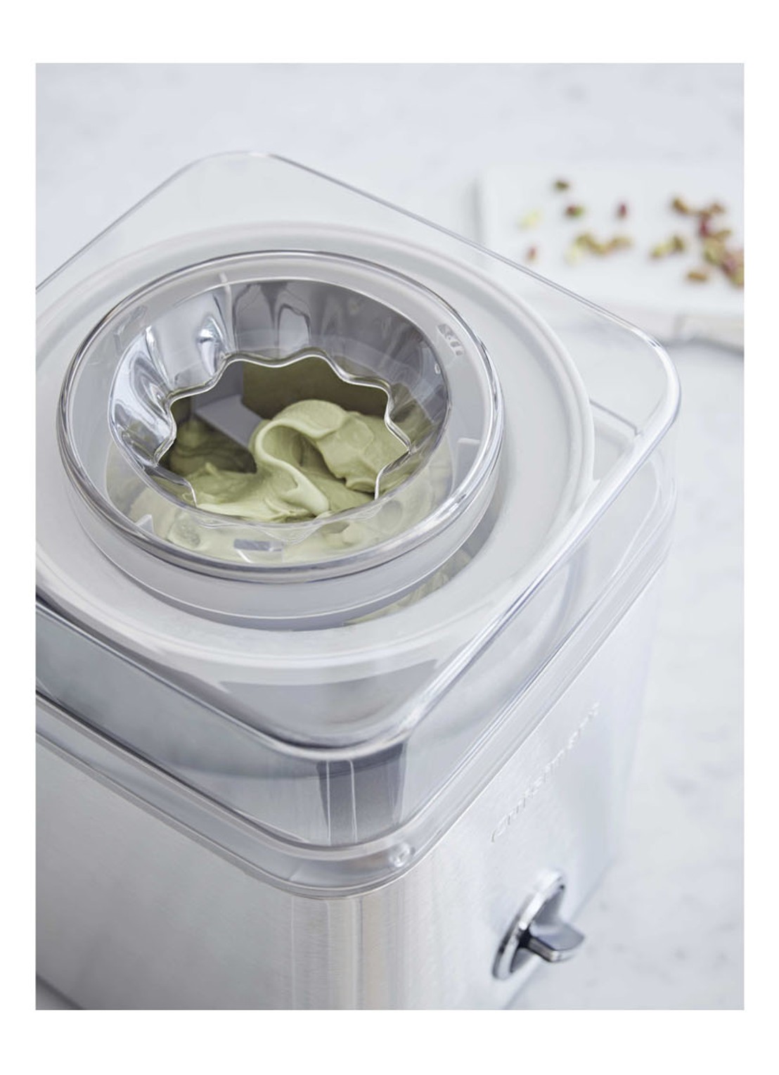 Cuisinart De Luxe IJsmachine 2 liter - voorkant 6 zilver