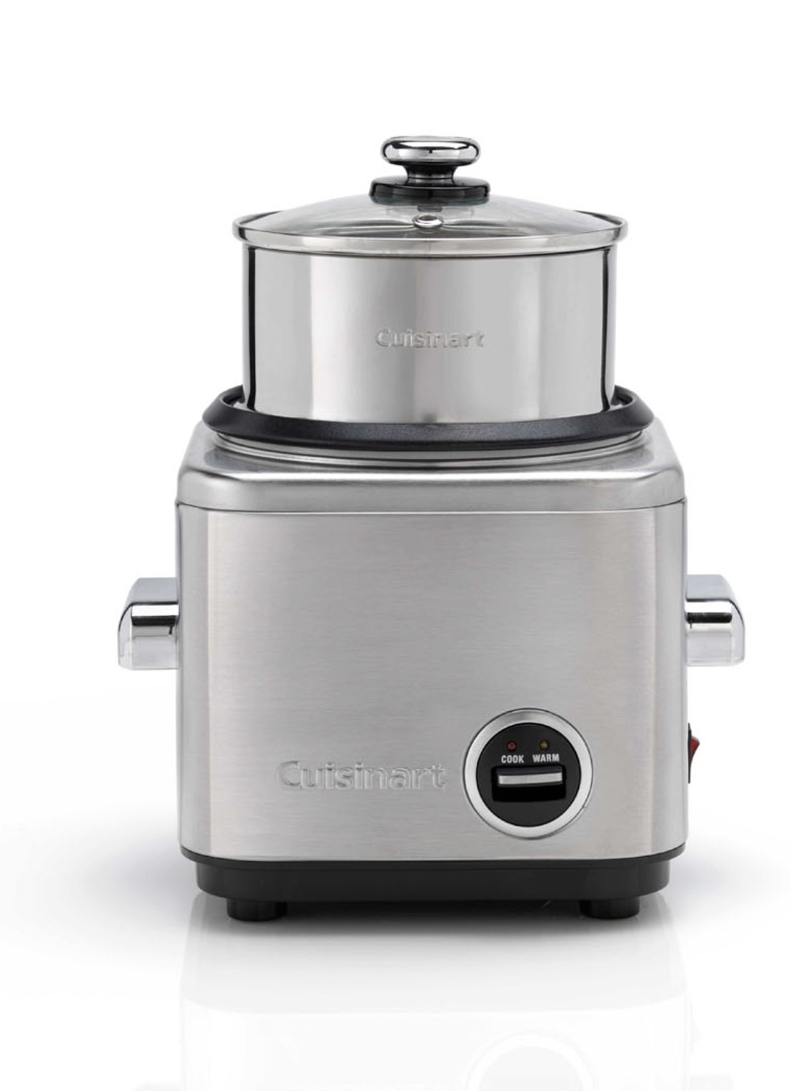 Cuisinart Rijst- en granenkoker 0,8 liter CRC400E - voorkant 5 zilver