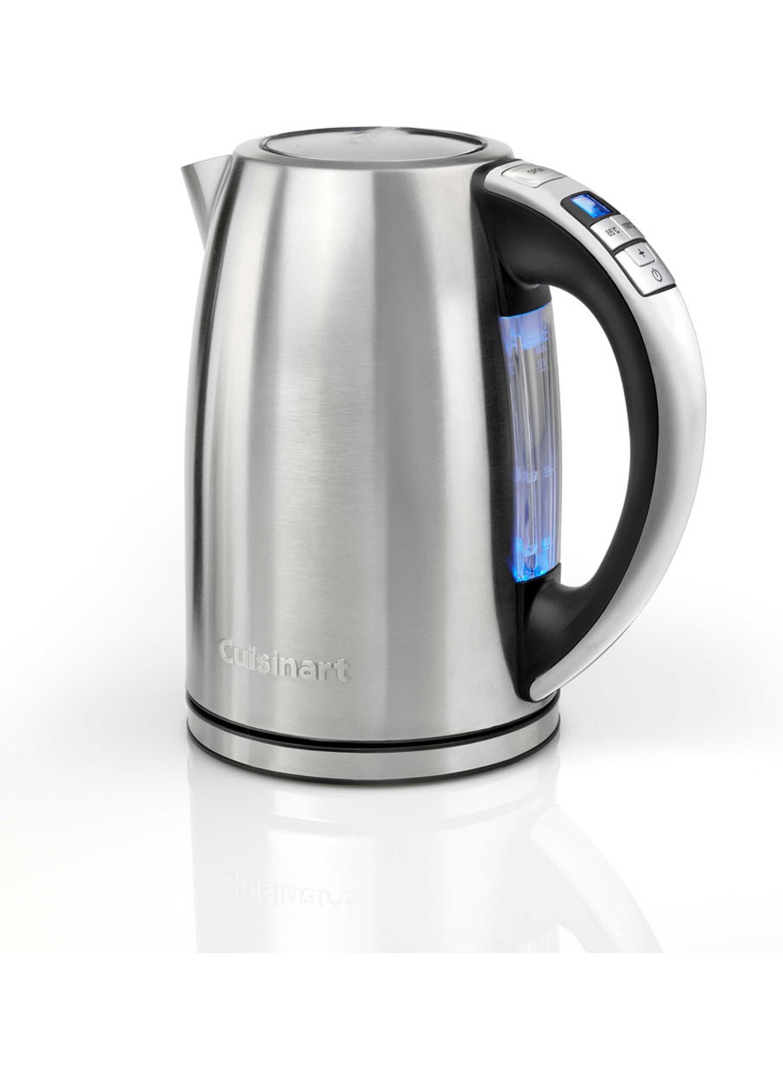 Cuisinart Waterkoker 1,7 liter CPK17E - voorkant zilver