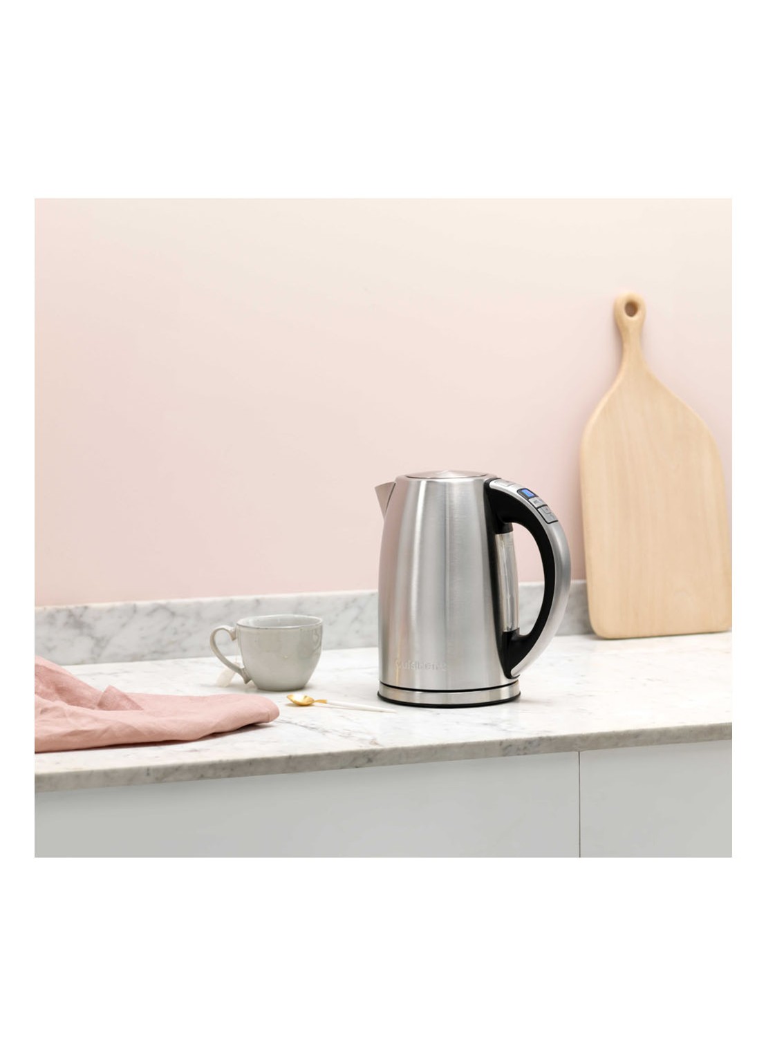 Cuisinart Waterkoker 1,7 liter CPK17E - voorkant 2 zilver