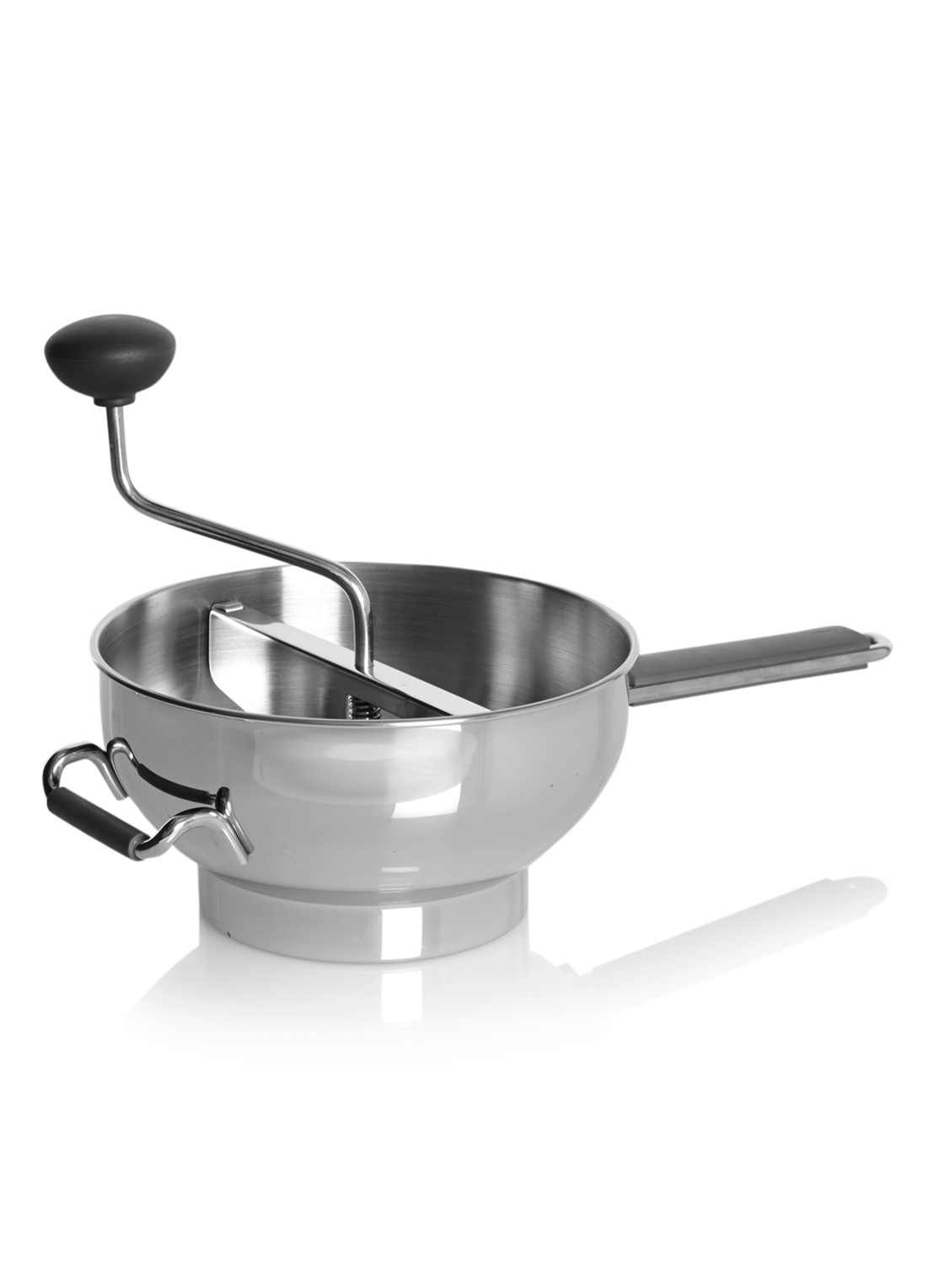 Cuisipro Deluxe passeerzeef 4-delig - voorkant 2 zilver