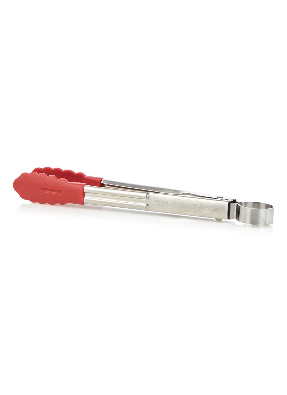 Cuisipro Mini serveertang 21 cm - voorkant steenrood