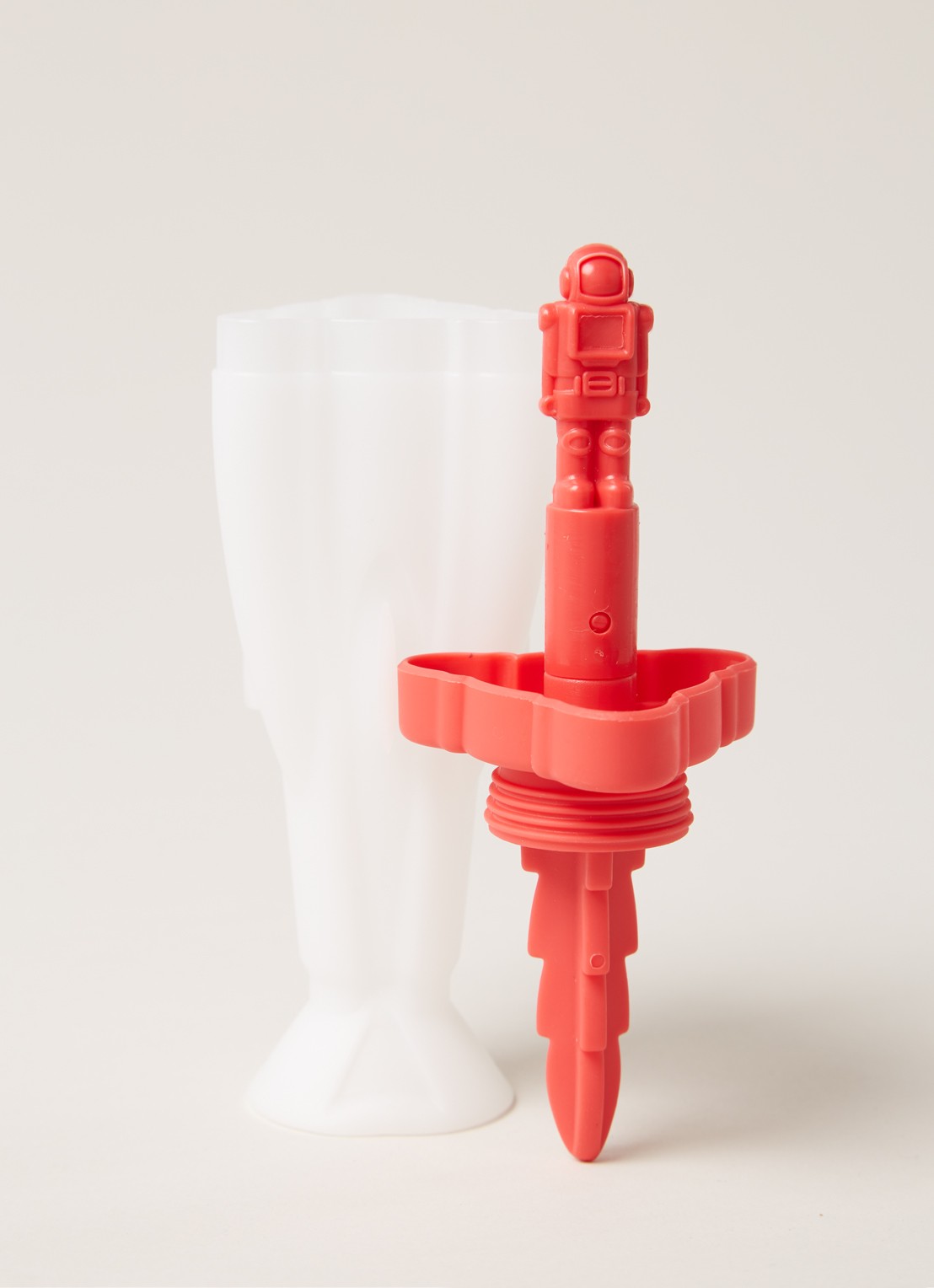 Cuisipro Snap-Fit Pop ijsvorm set van 6 - detail 4 steenrood