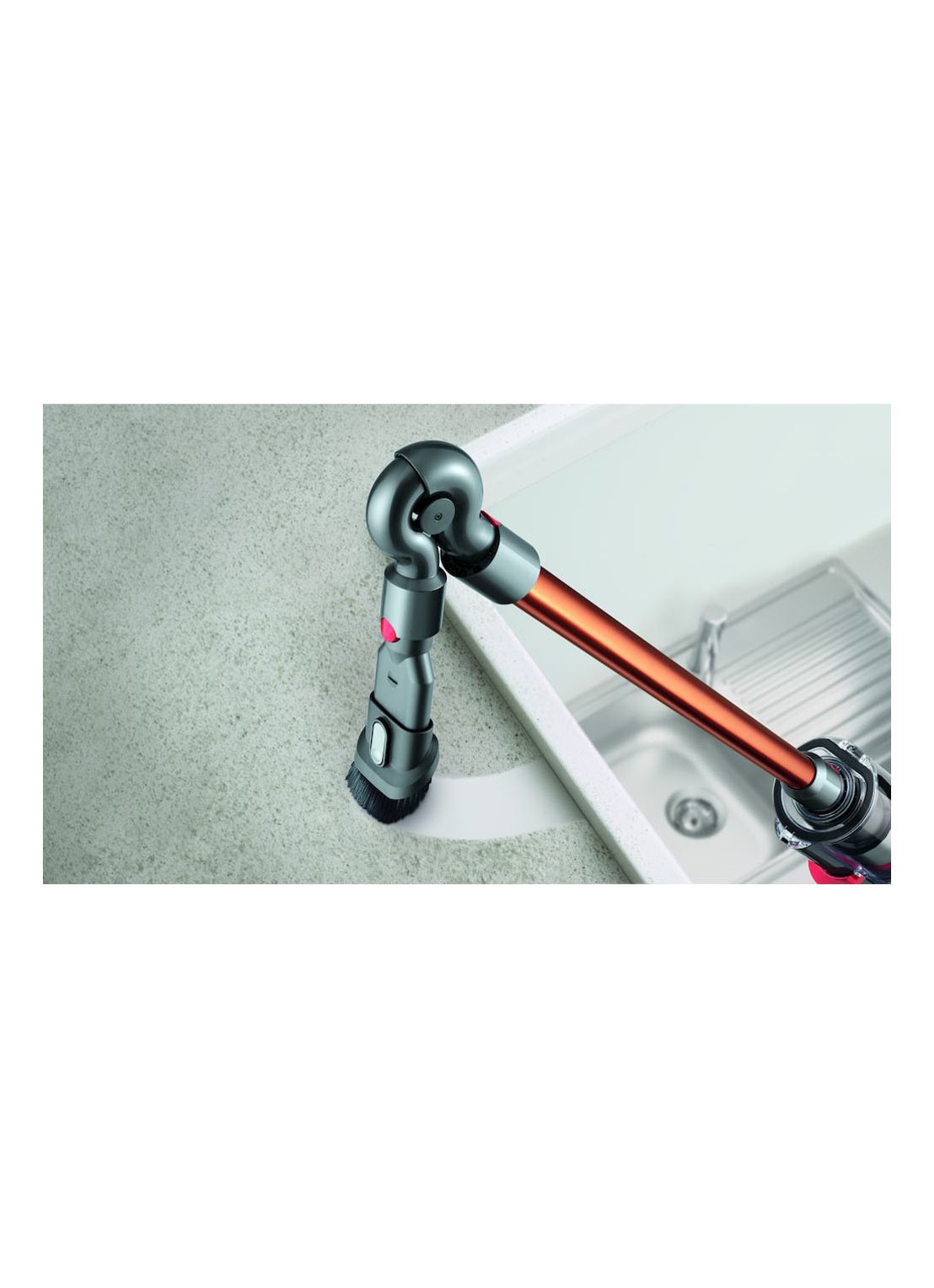 Cyclone V10 Absolute Pro steelstofzuiger 126 cm - oranje - detail 4 orange