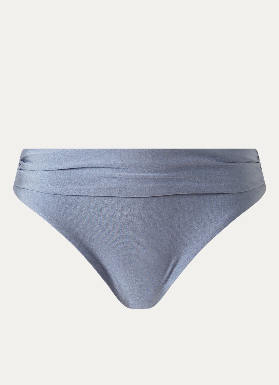 Cyell Infinity bikinislip met metallic finish - voorkant blauwgrijs