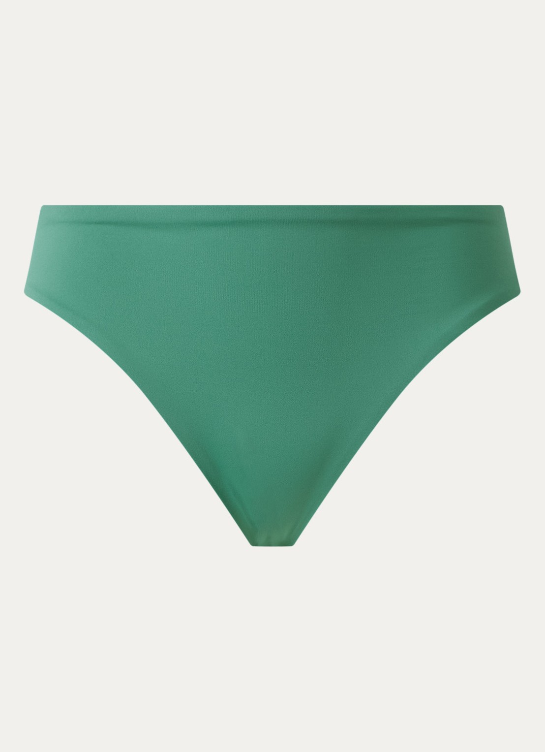 Cyell Oasis high waisted bikinislip  - voorkant 2 groen