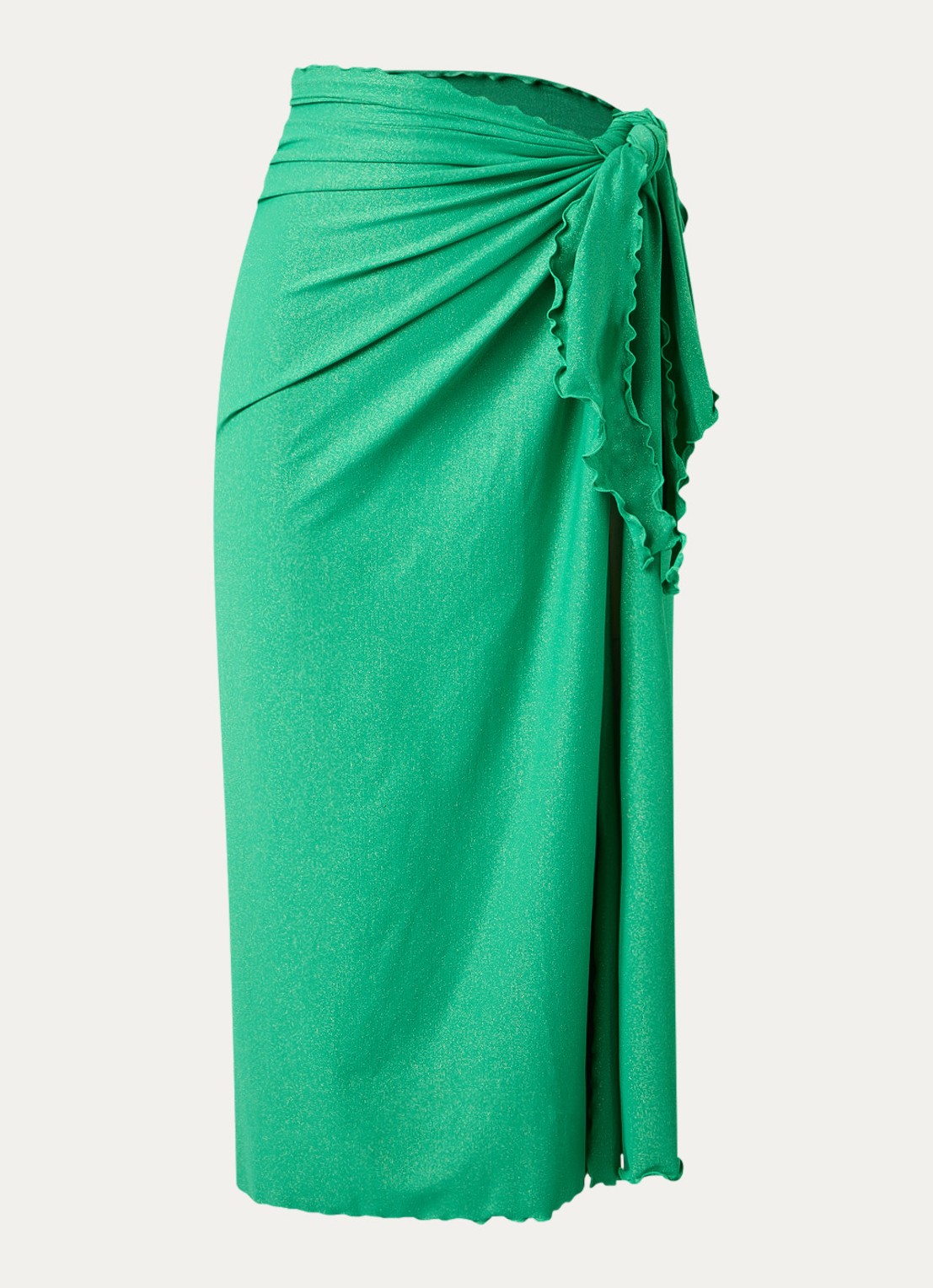 Cyell Pareo met lurex 109 x 100 cm - voorkant 3 groen