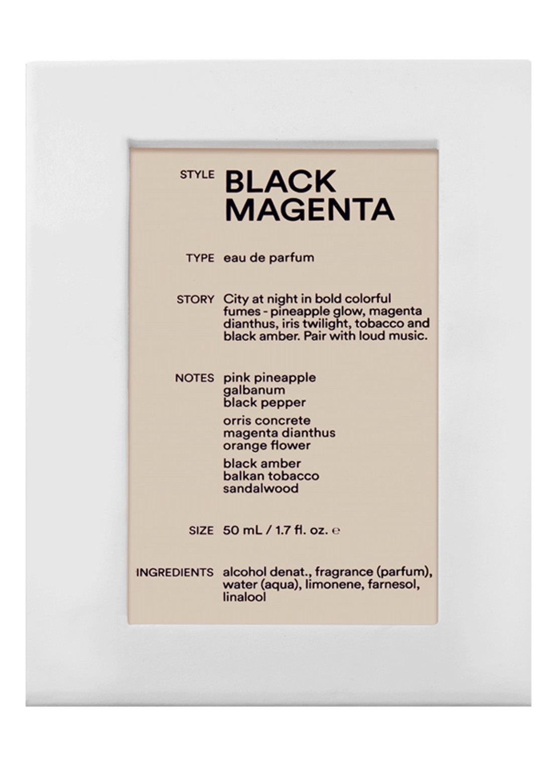 D.S. & Durga Black Magenta Eau De Parfum - detail 3 undefined