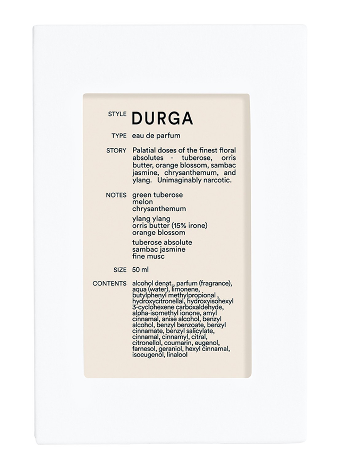 D.S. & Durga Durga Eau de Parfum - achterkant 3 undefined