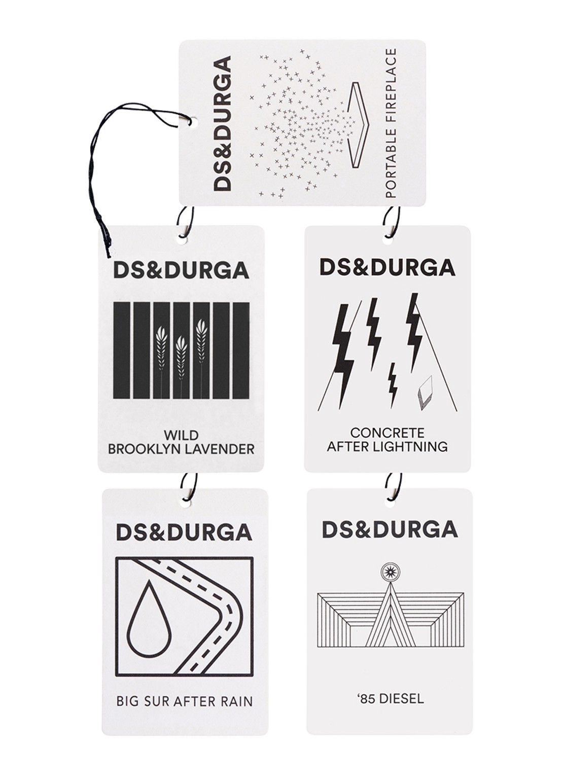 D.S. & Durga Roadtrip Hits Auto Fragance Discovery Set - autoparfum - voorkant 2 undefined