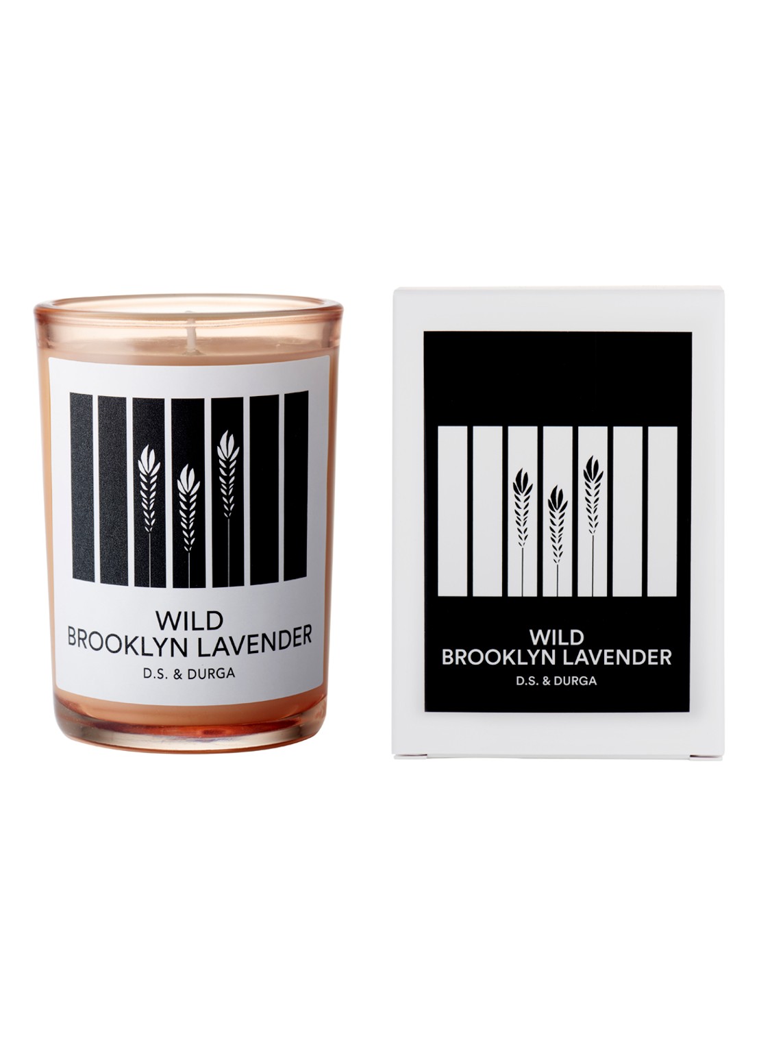 D.S. & Durga Wild Brooklyn Lavender geurkaars - voorkant 3 undefined