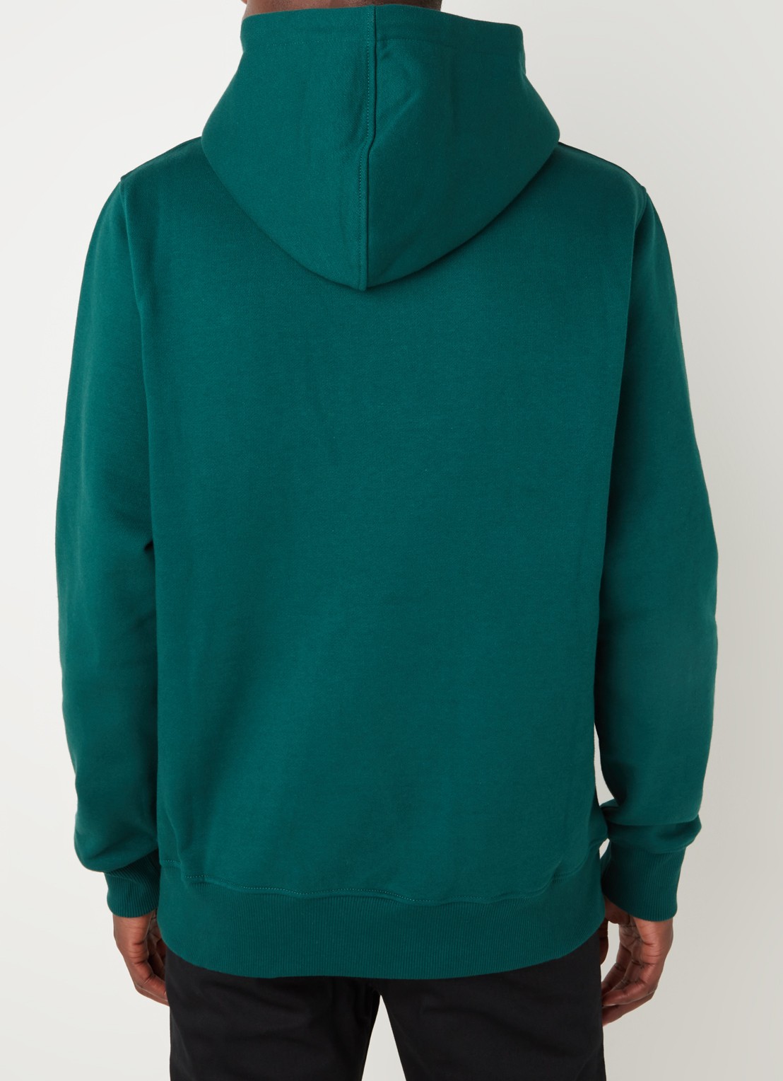 Daily Paper Alias hoodie met logoborduring - achterkant 3 groen