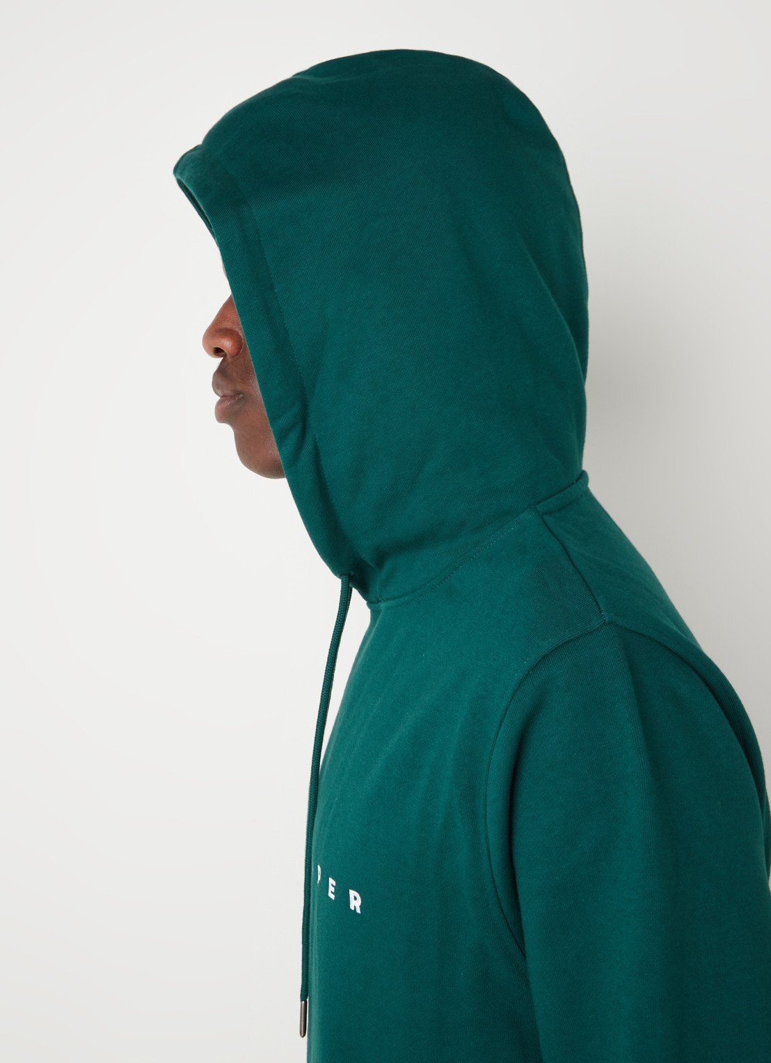 Daily Paper Alias hoodie met logoborduring - detail 2 groen