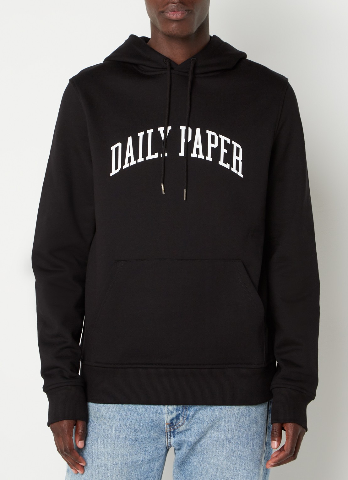 Daily Paper Arch hoodie met logoprint  - detail 4 zwart