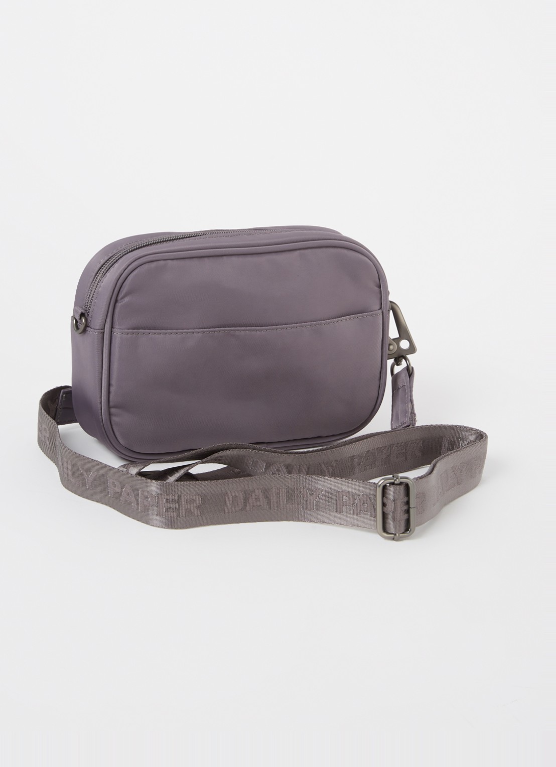 Daily Paper Crossbodytas met logo - achterkant grijs
