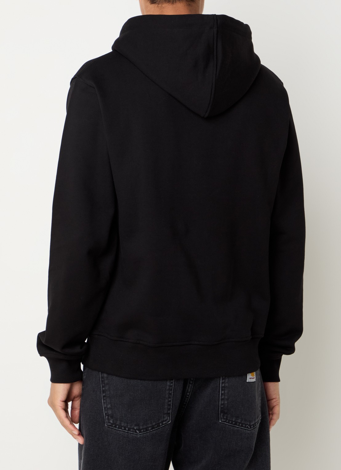 Daily Paper Dias hoodie met logo - achterkant zwart