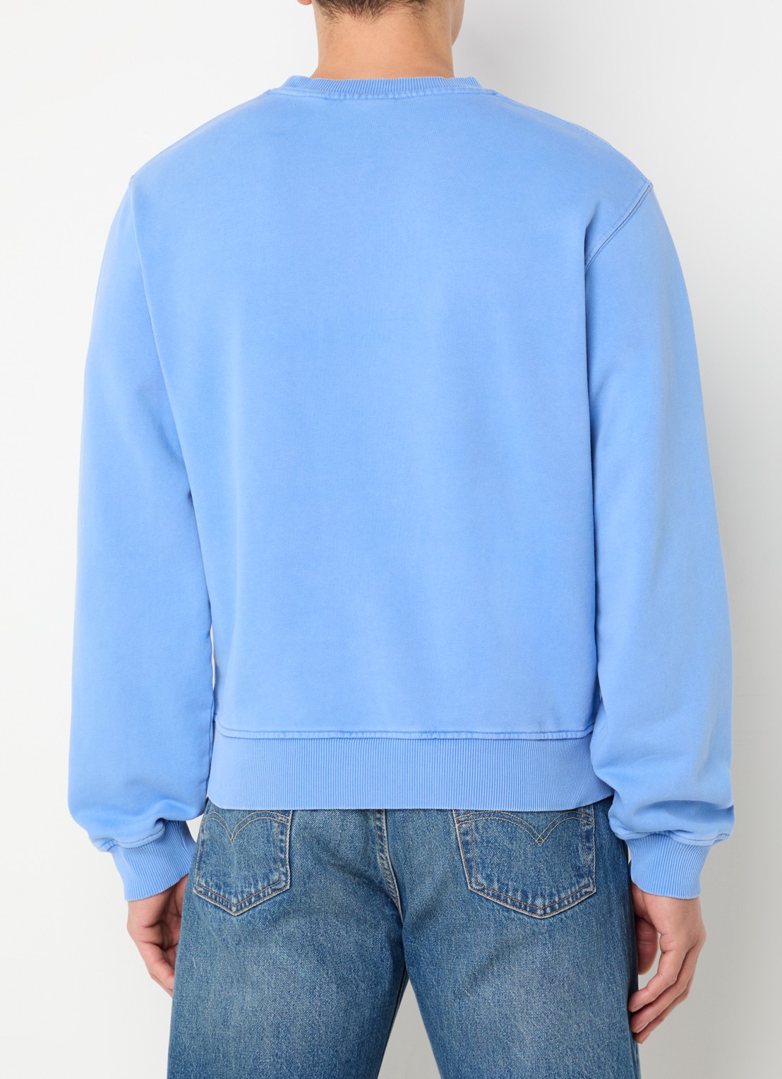 Daily Paper Dias sweater met logo - achterkant 3 blauw