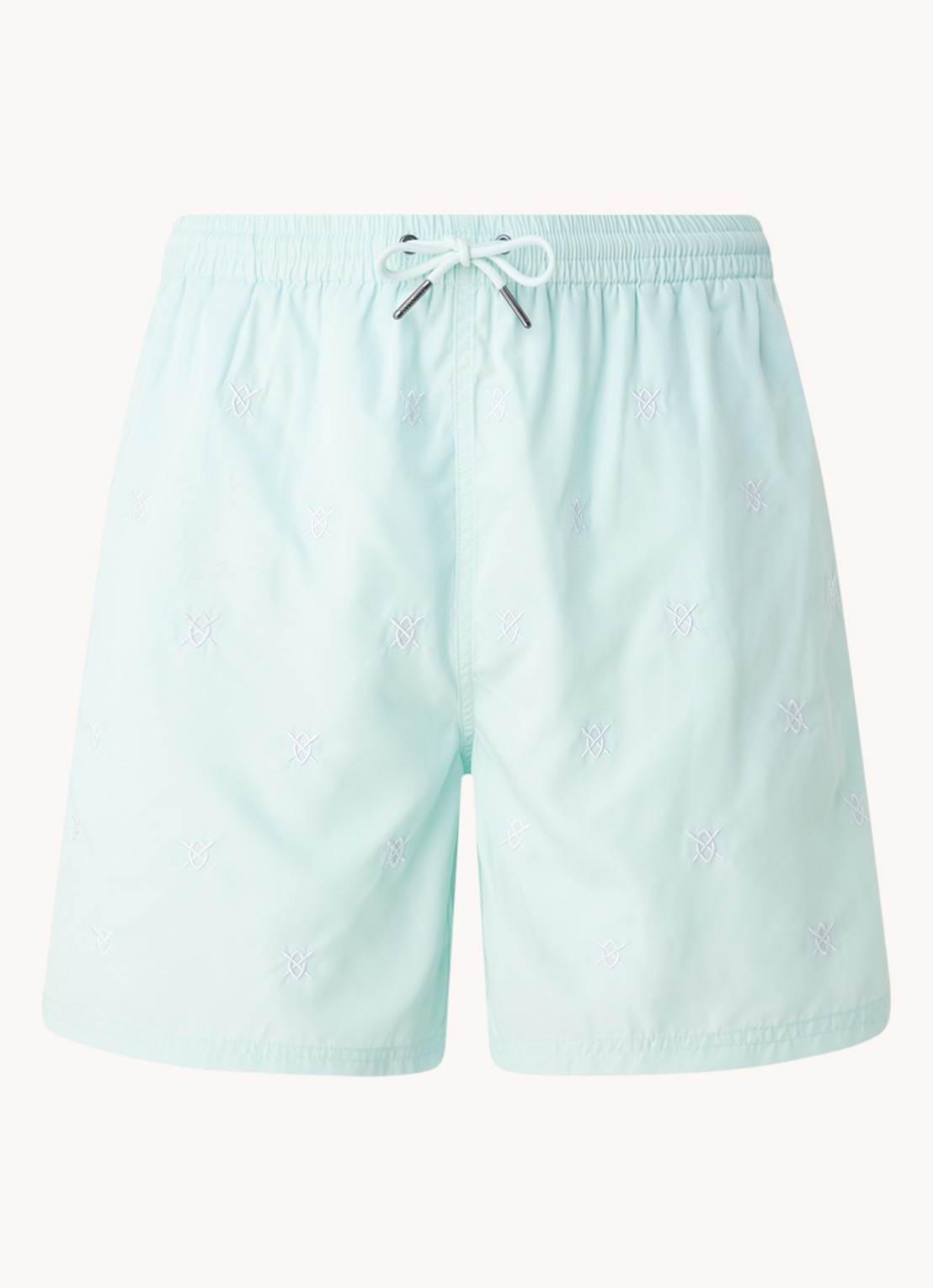 Daily Paper Eswim zwemshorts met logoprint en steekzakken - voorkant 2 mint
